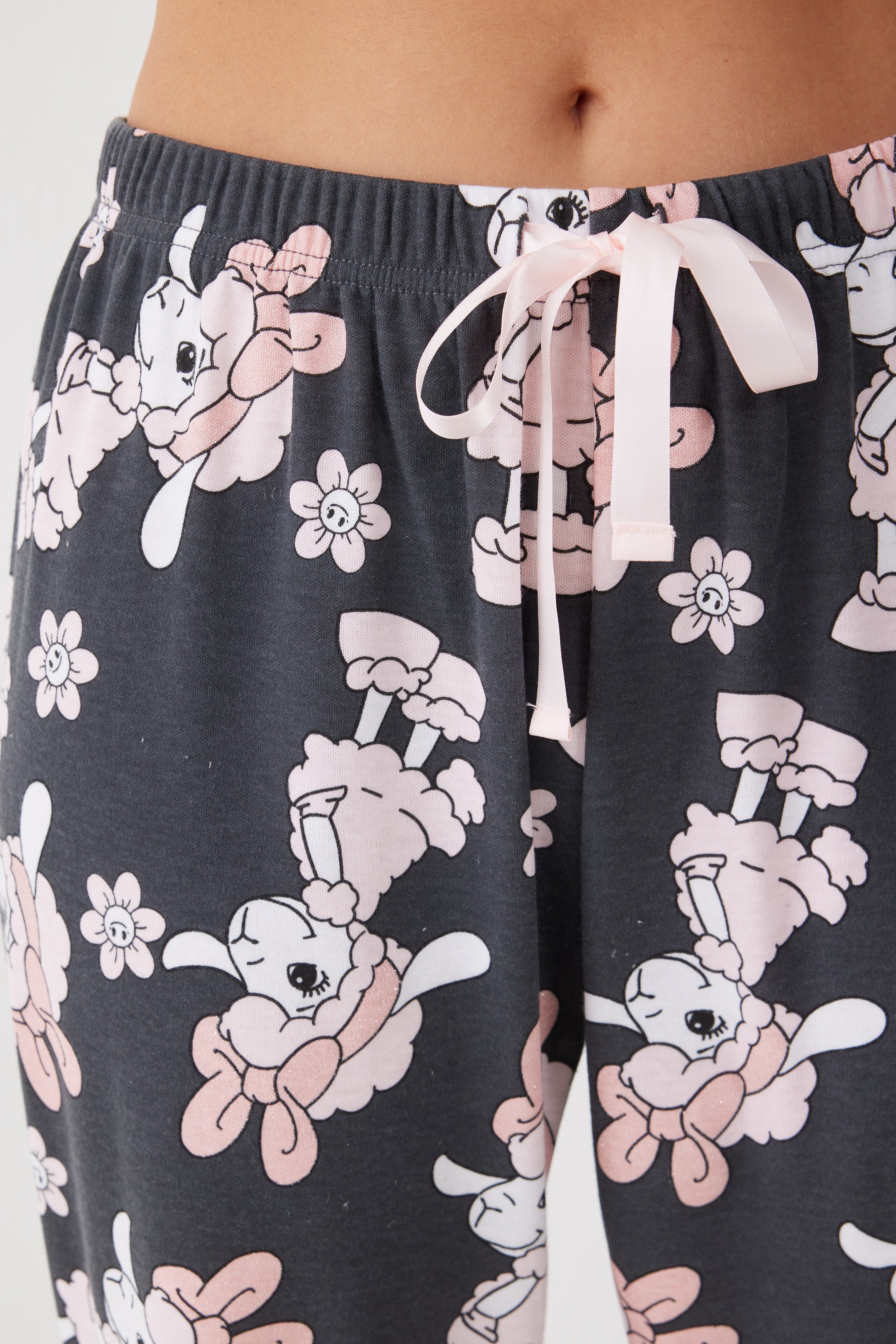 פיג'מה פיפה מכופתרת אינטרלוק