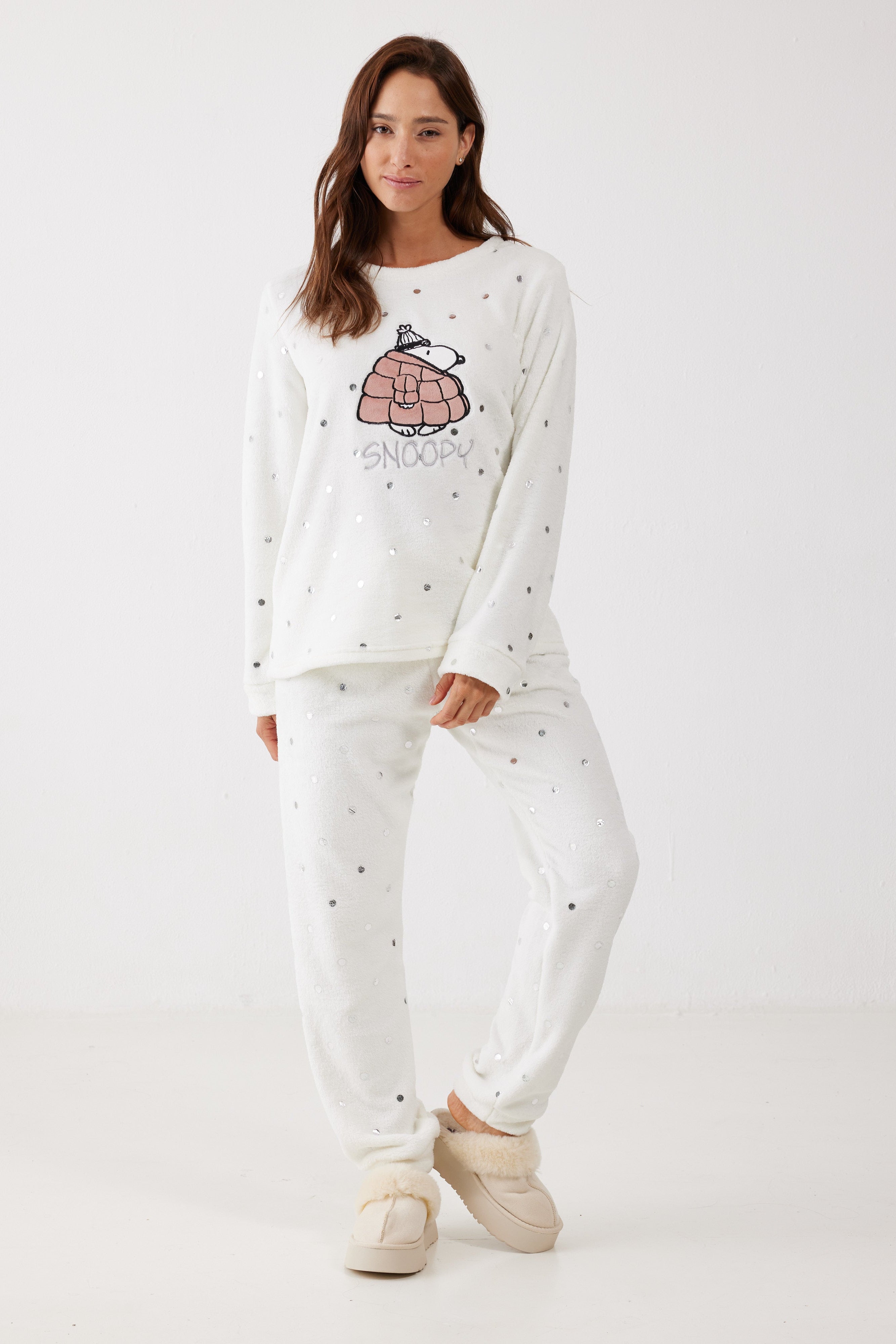 סט פיג'מה סנופי פלאפי