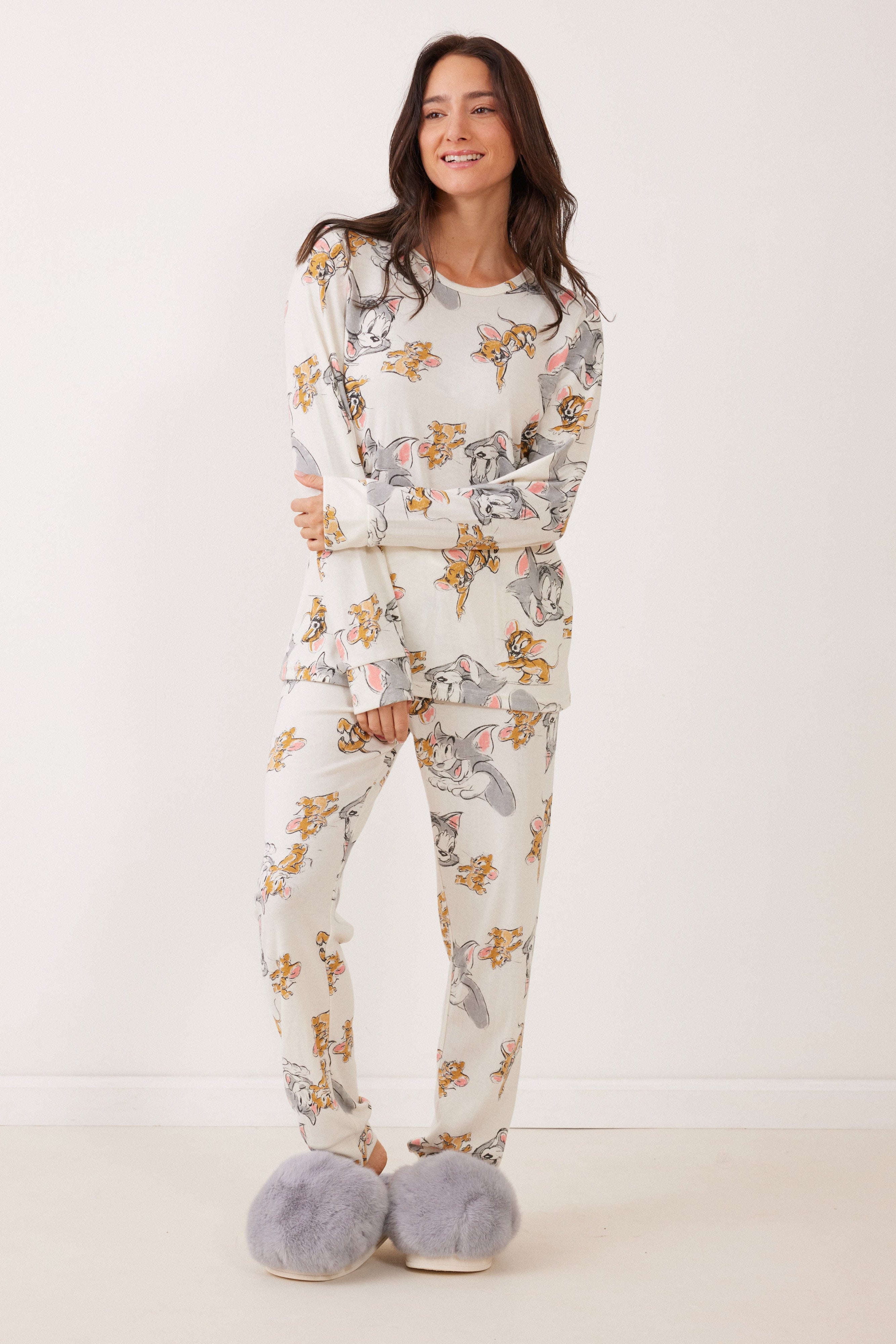 סט פיג'מה אינטרלוק TOM&JERRY