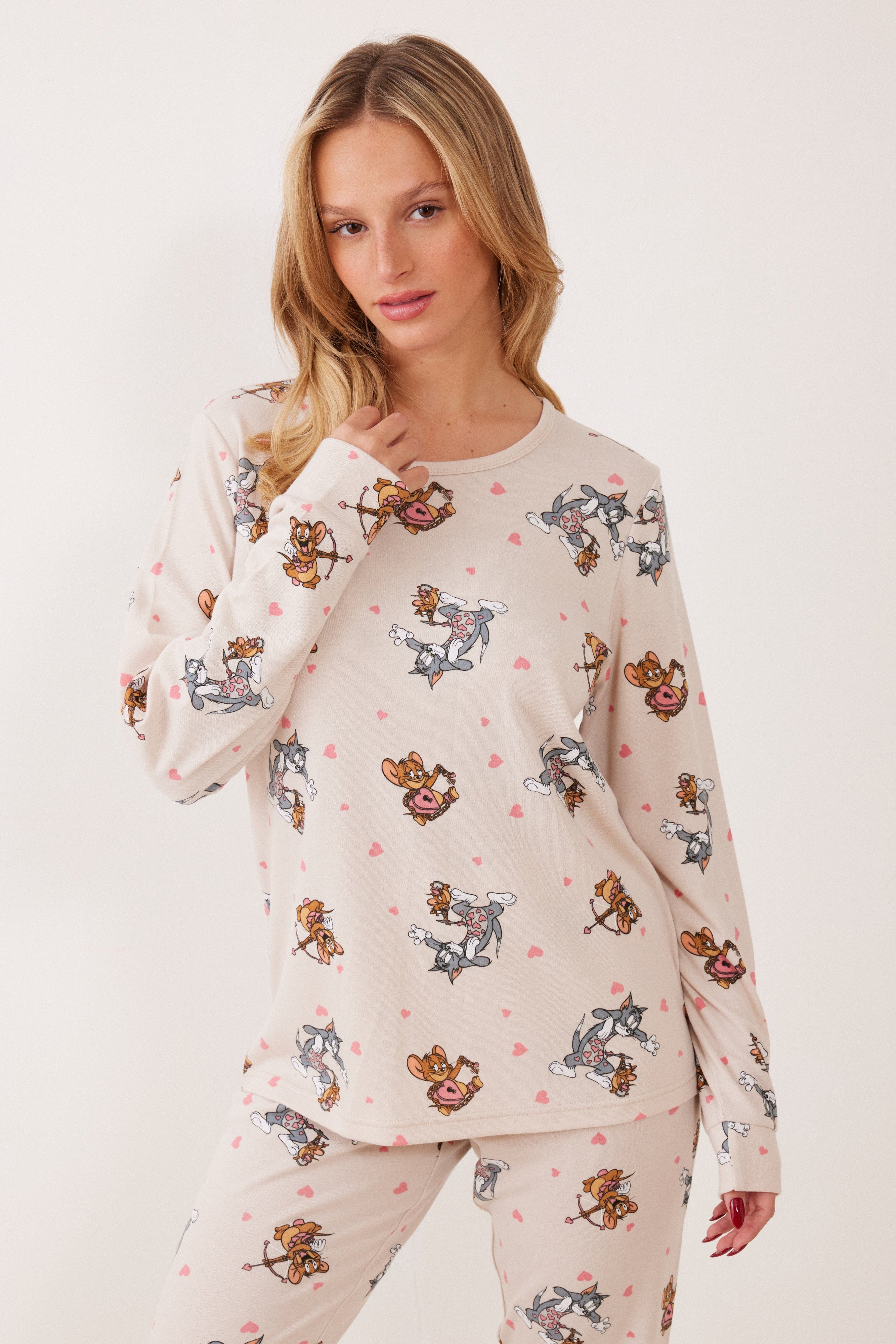 סט פיג'מה אינטרלוק TOM&JERRY