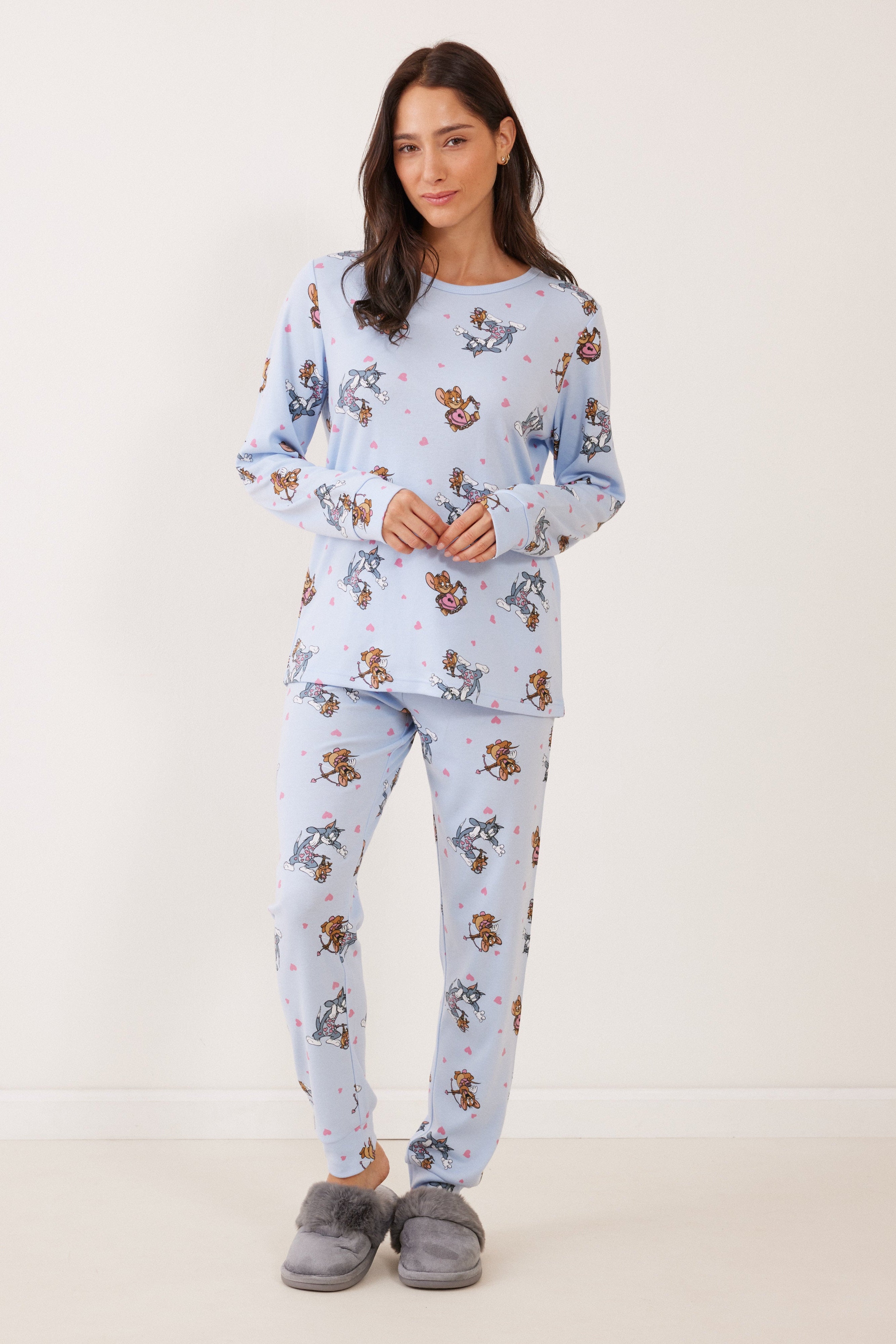 סט פיג'מה אינטרלוק TOM&JERRY