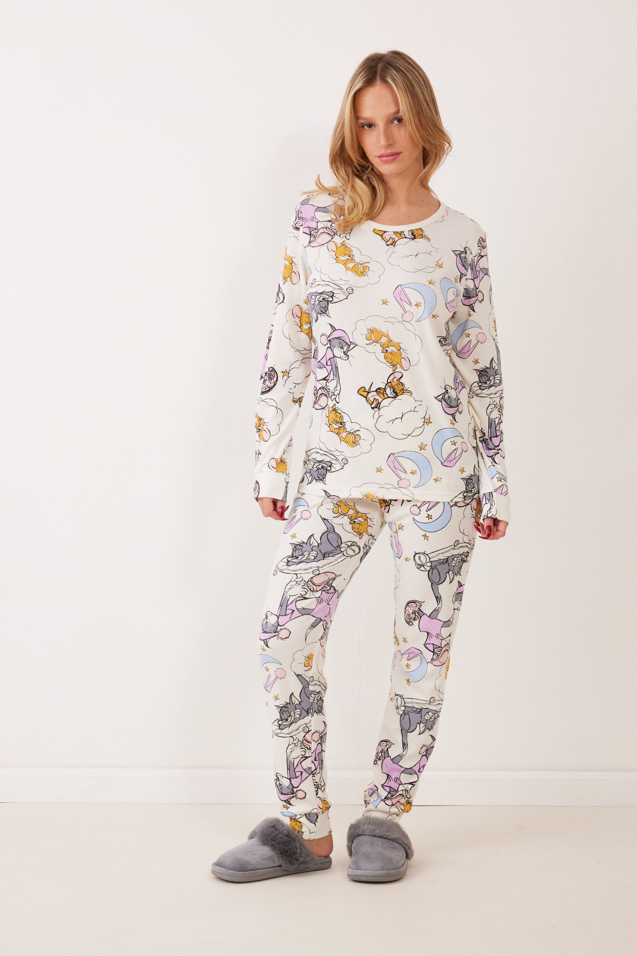 סט פיג'מה אינטרלוק TOM&JERRY