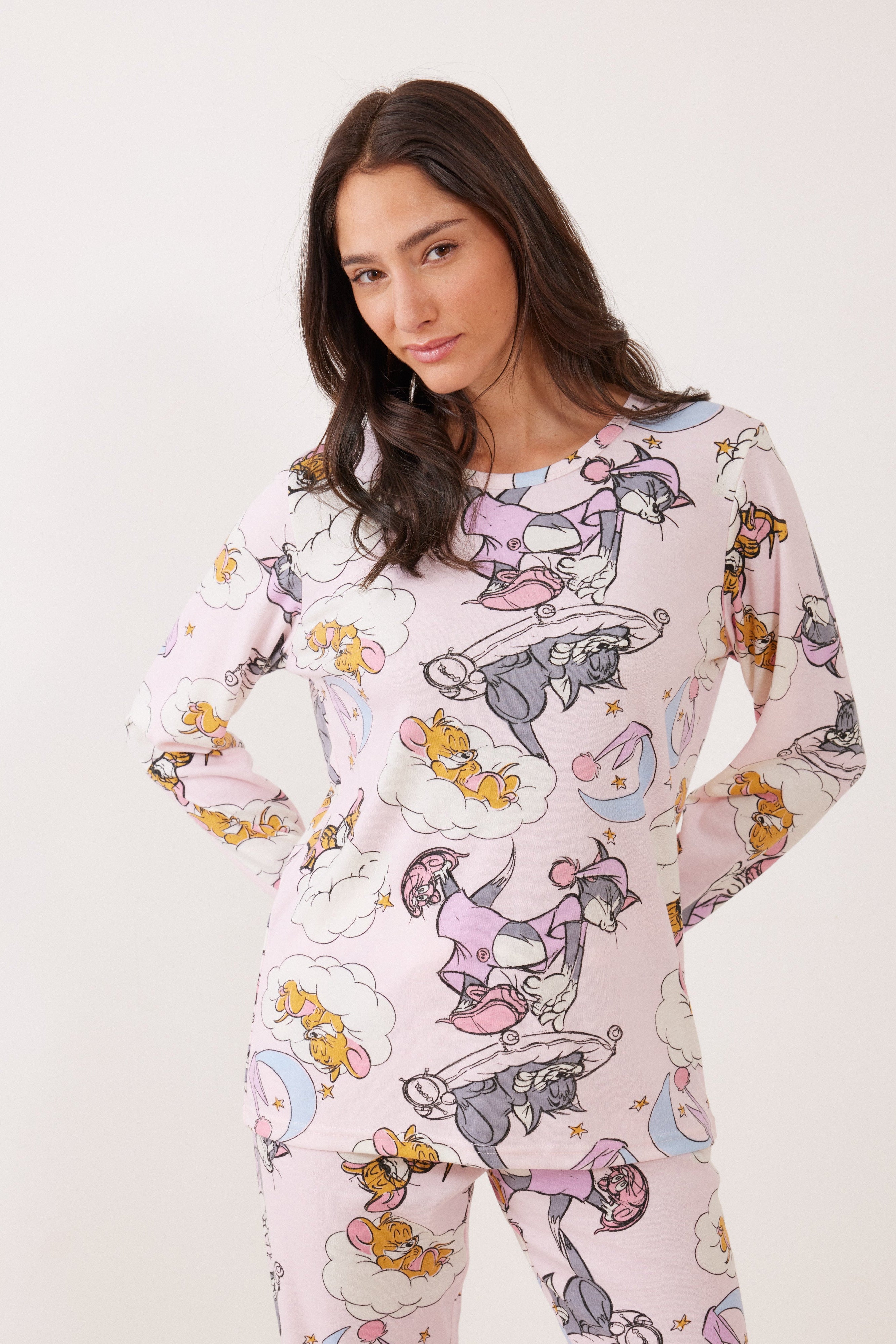 סט פיג'מה אינטרלוק TOM&JERRY