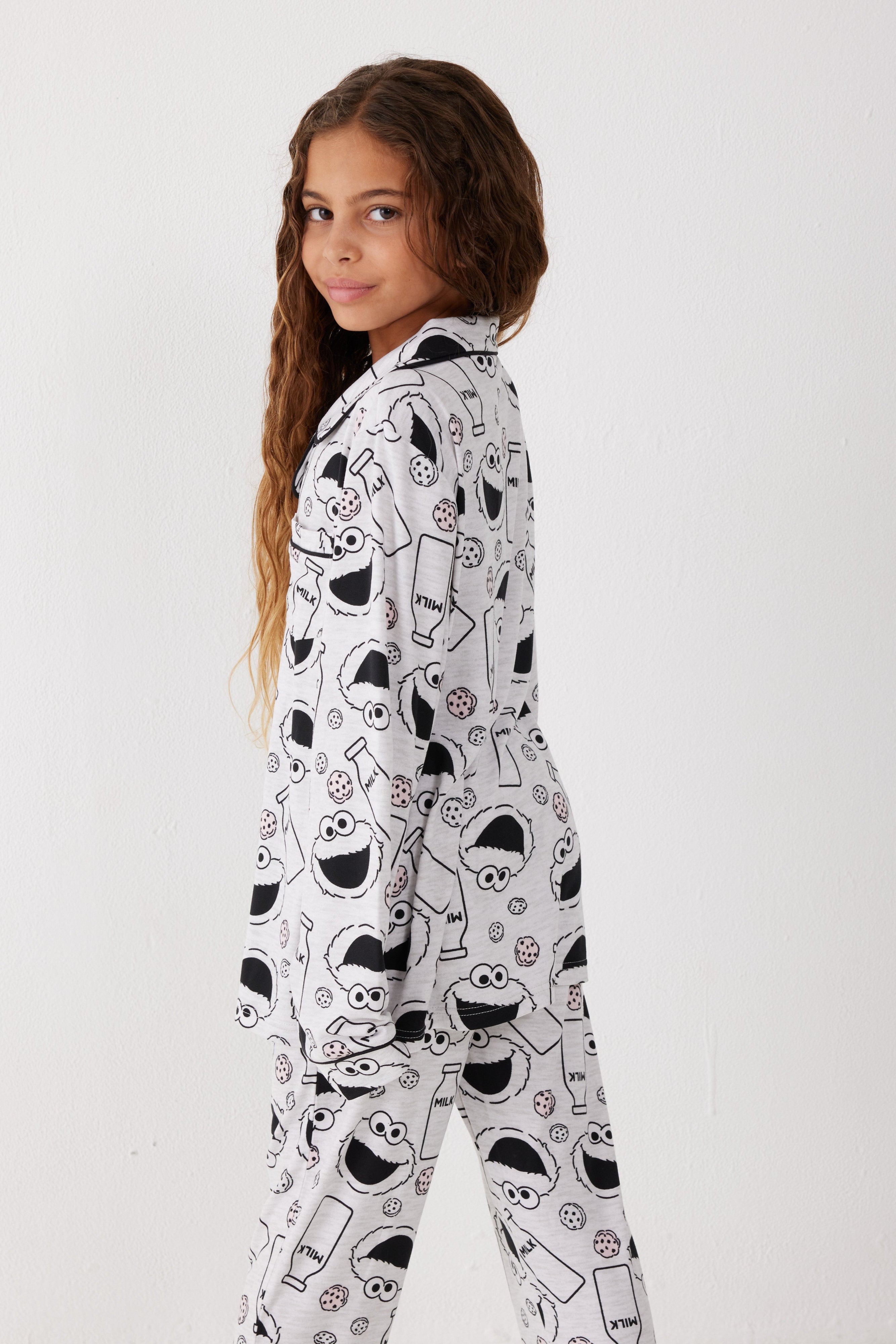 פיג'מה מכופתרת-ילדים רח' סומסום יאמי