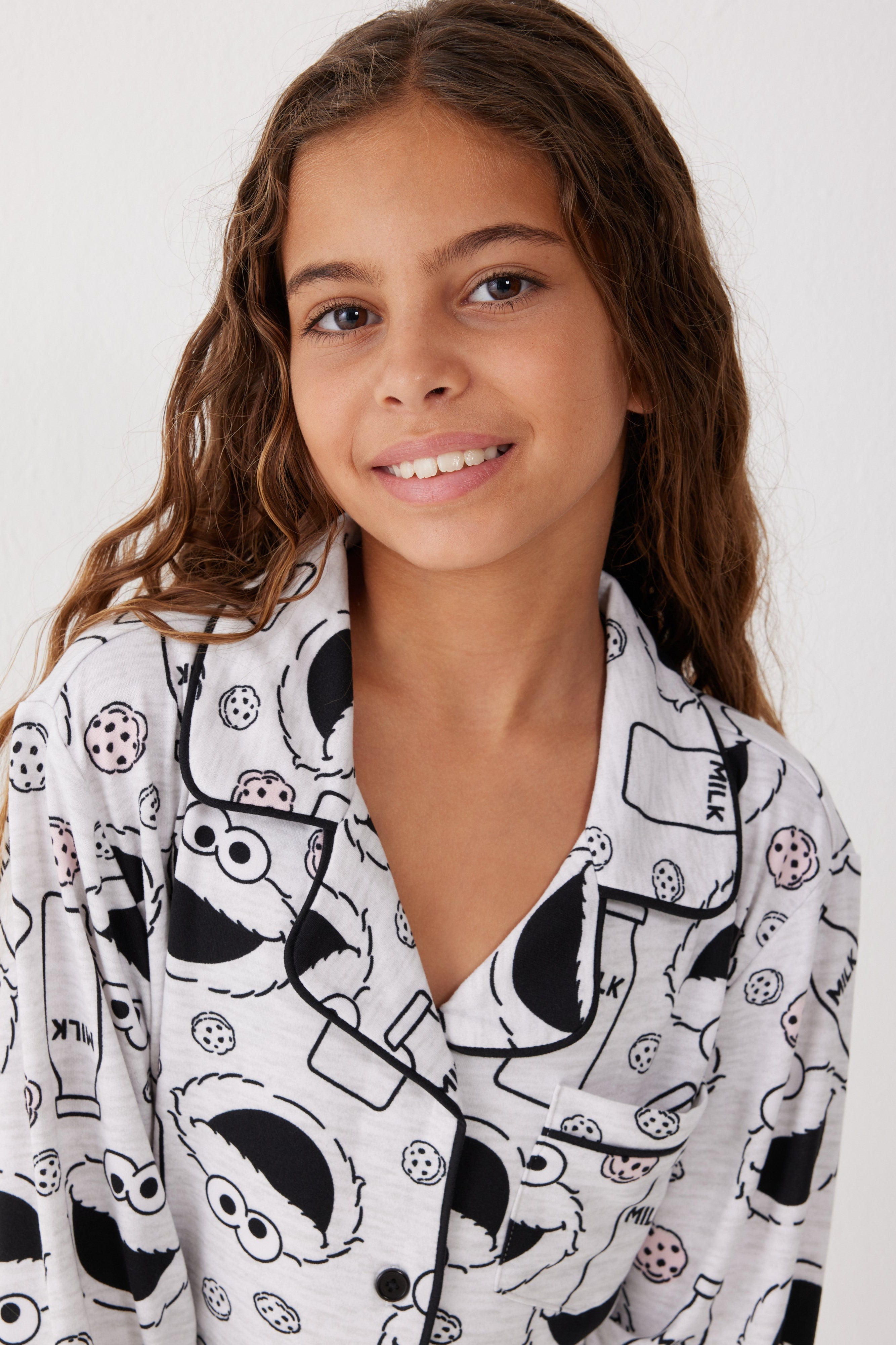 פיג'מה מכופתרת-ילדים רח' סומסום יאמי