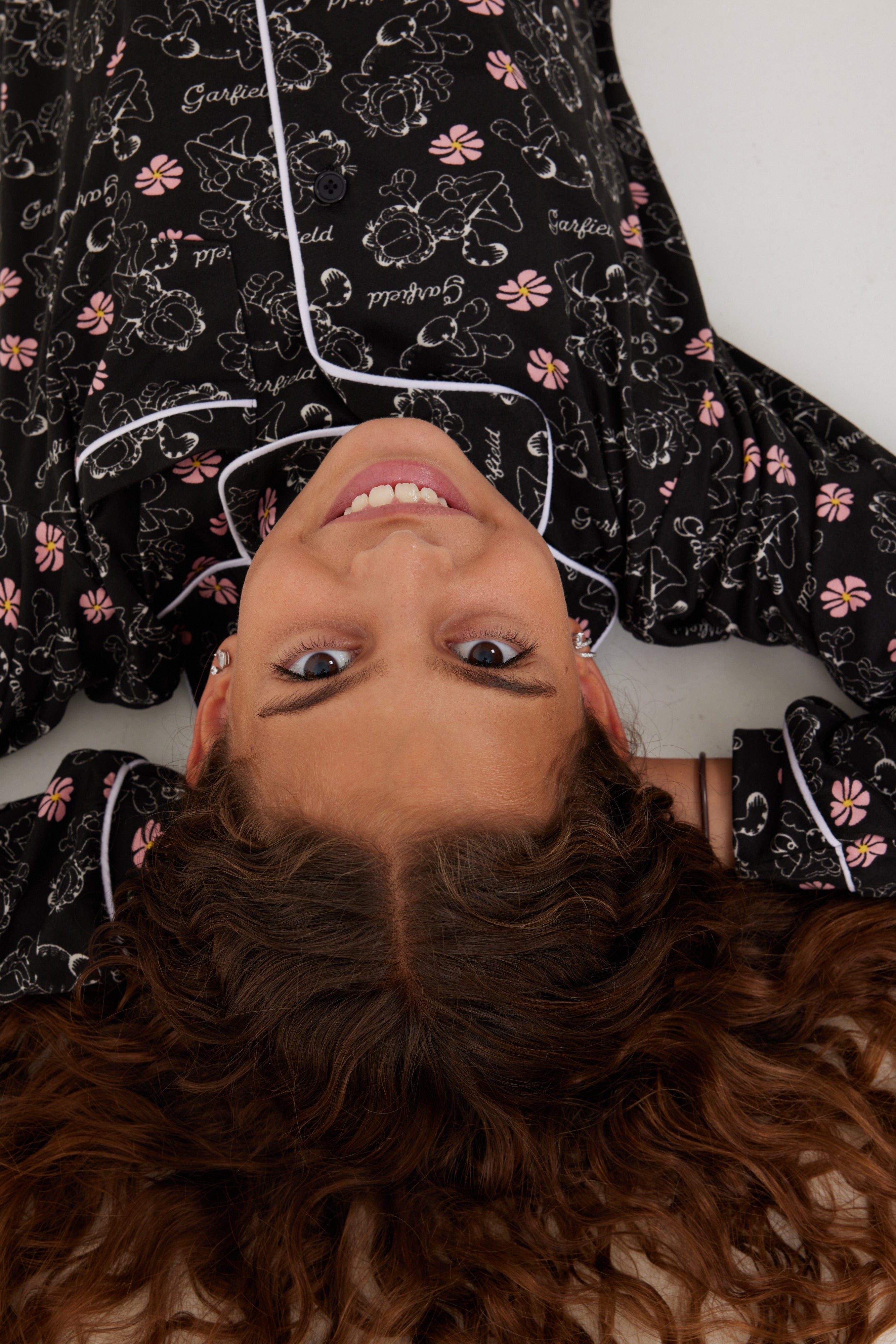 פיג'מה מכופתרת-ילדים גארפילד יאמי