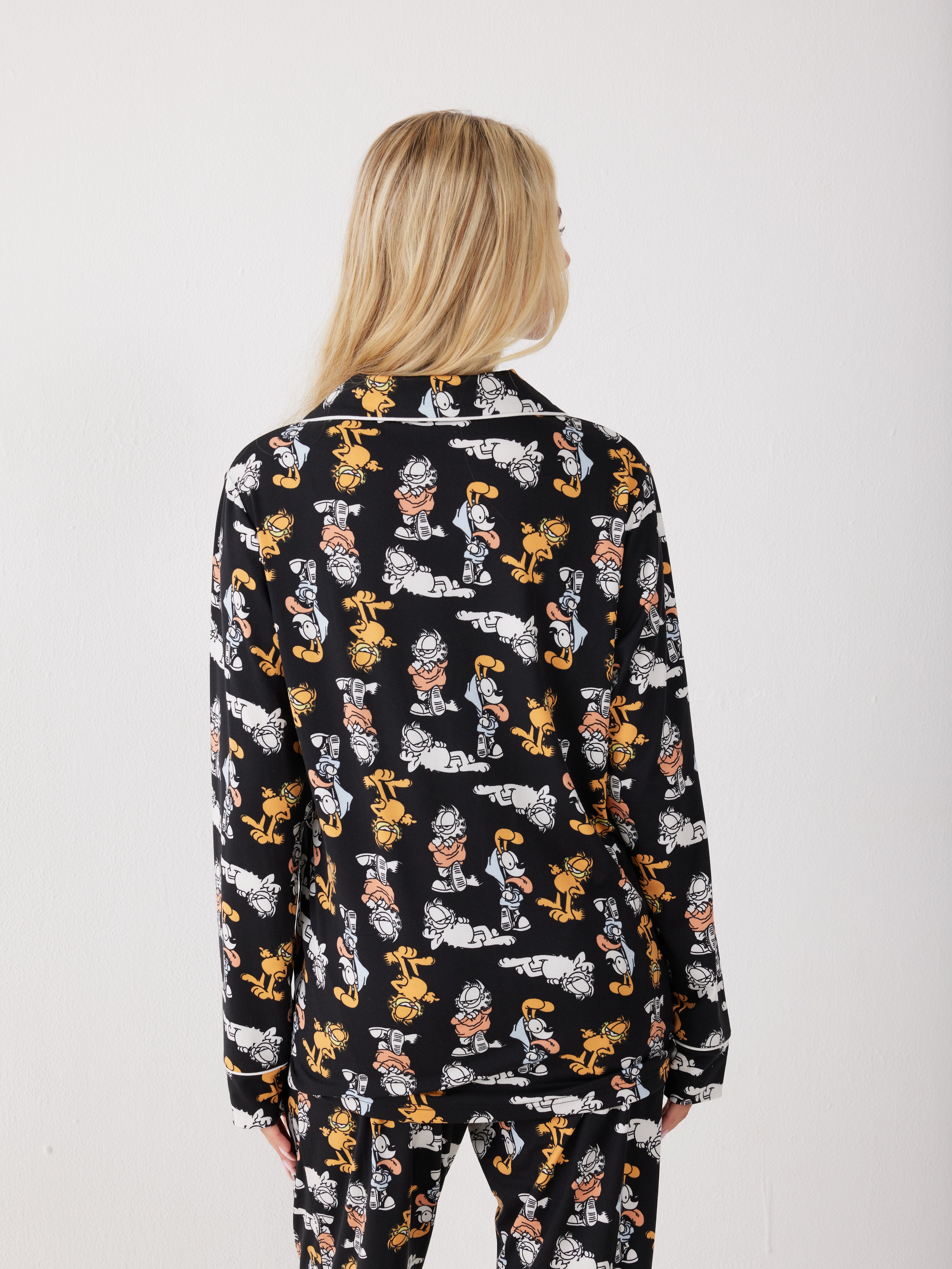 פיג'מה מכופתרת גארפילד יאמי