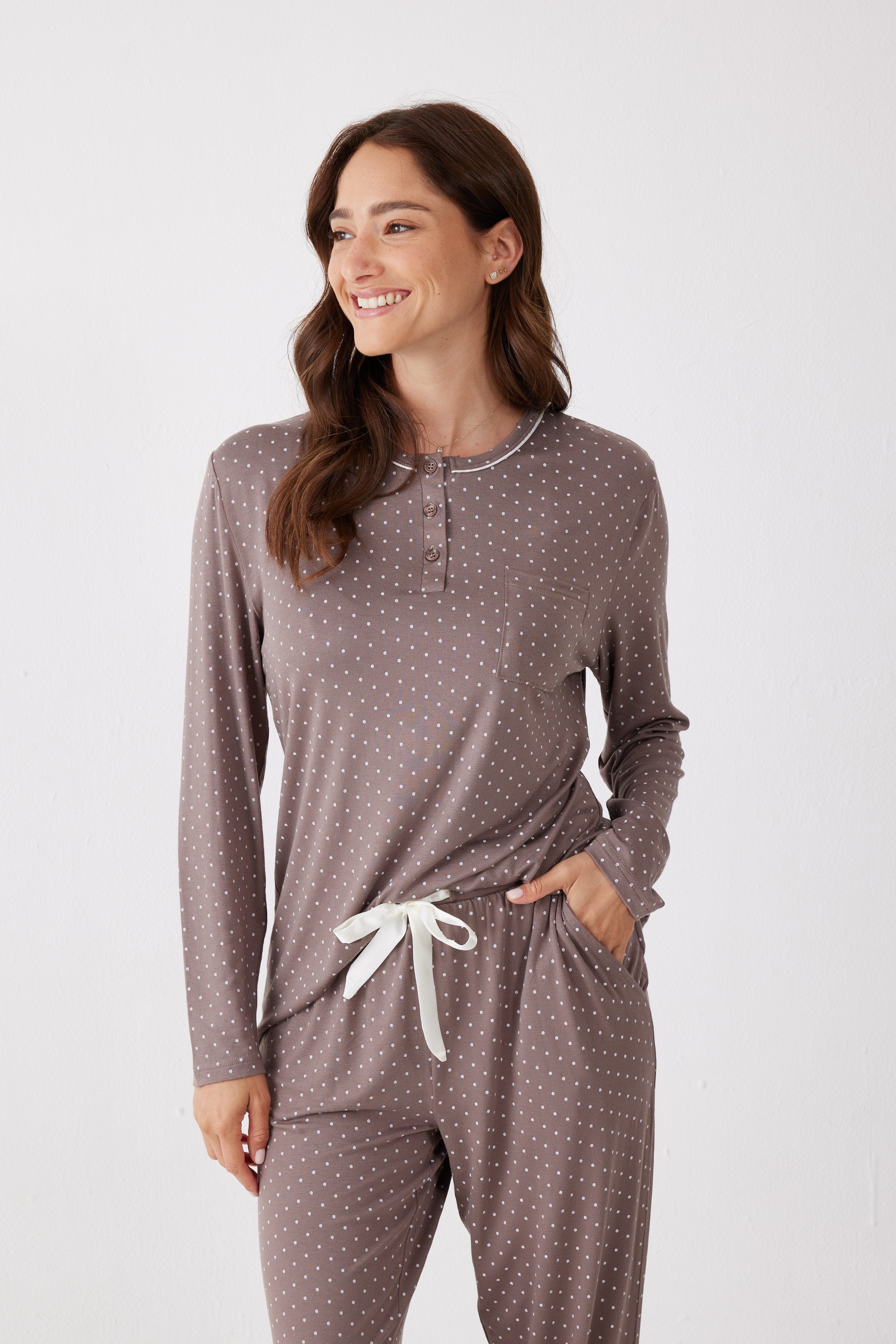 פיג'מה נקודות ויסקוזה