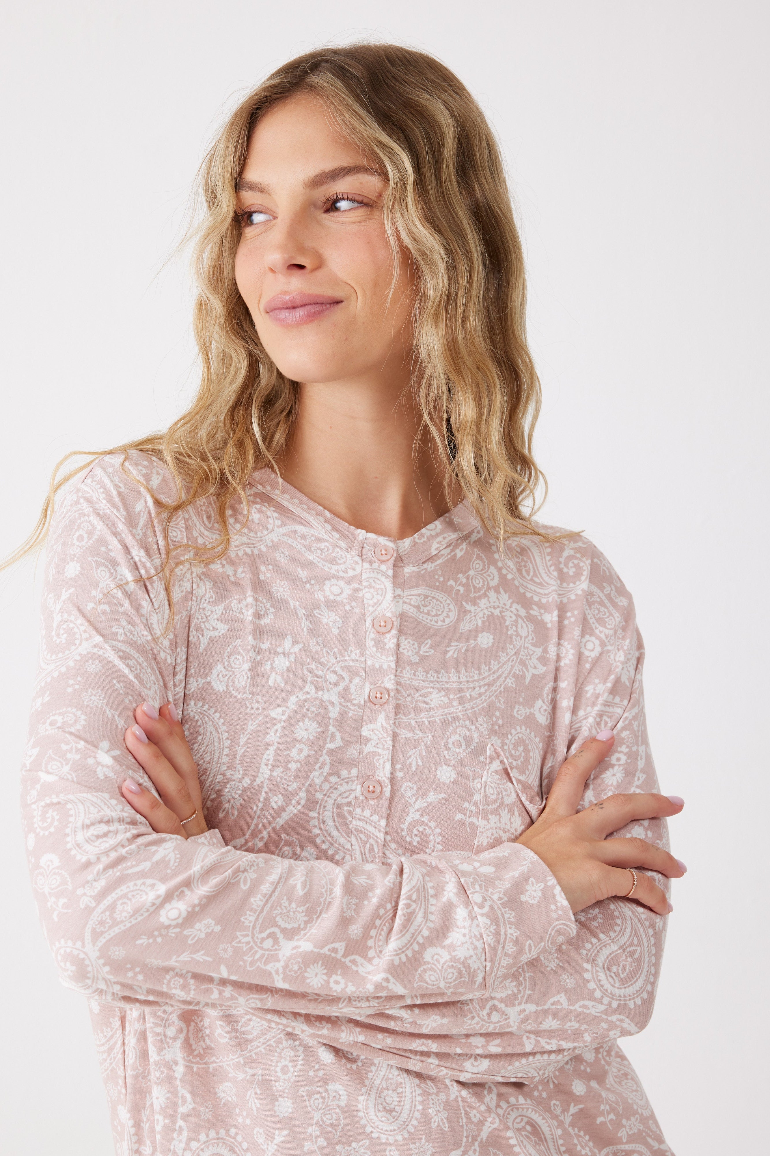 כותונת פייזלי ויסקוזה