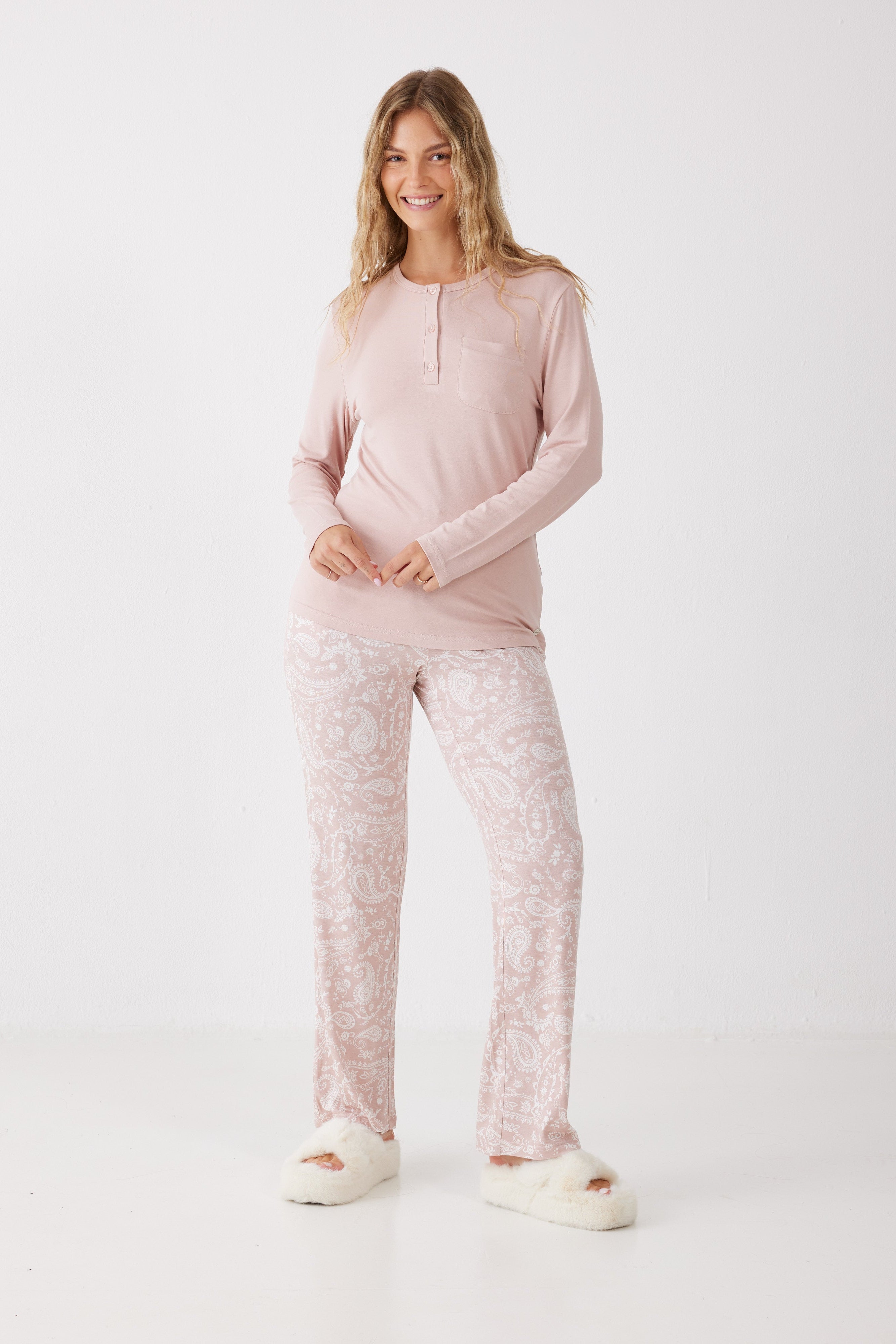 פיג'מה פייזלי ויסקוזה