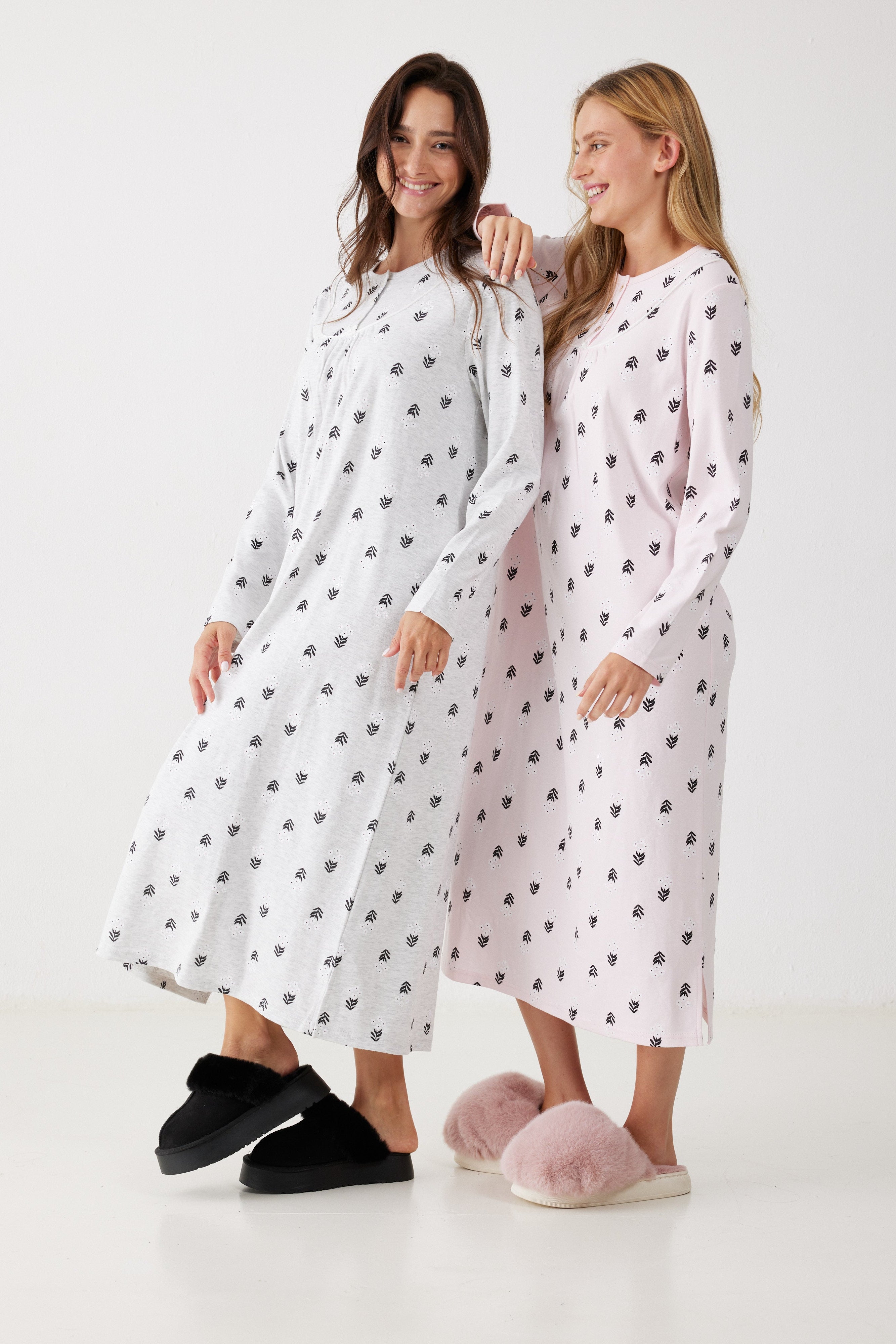 כותונת פרחים כותנה *