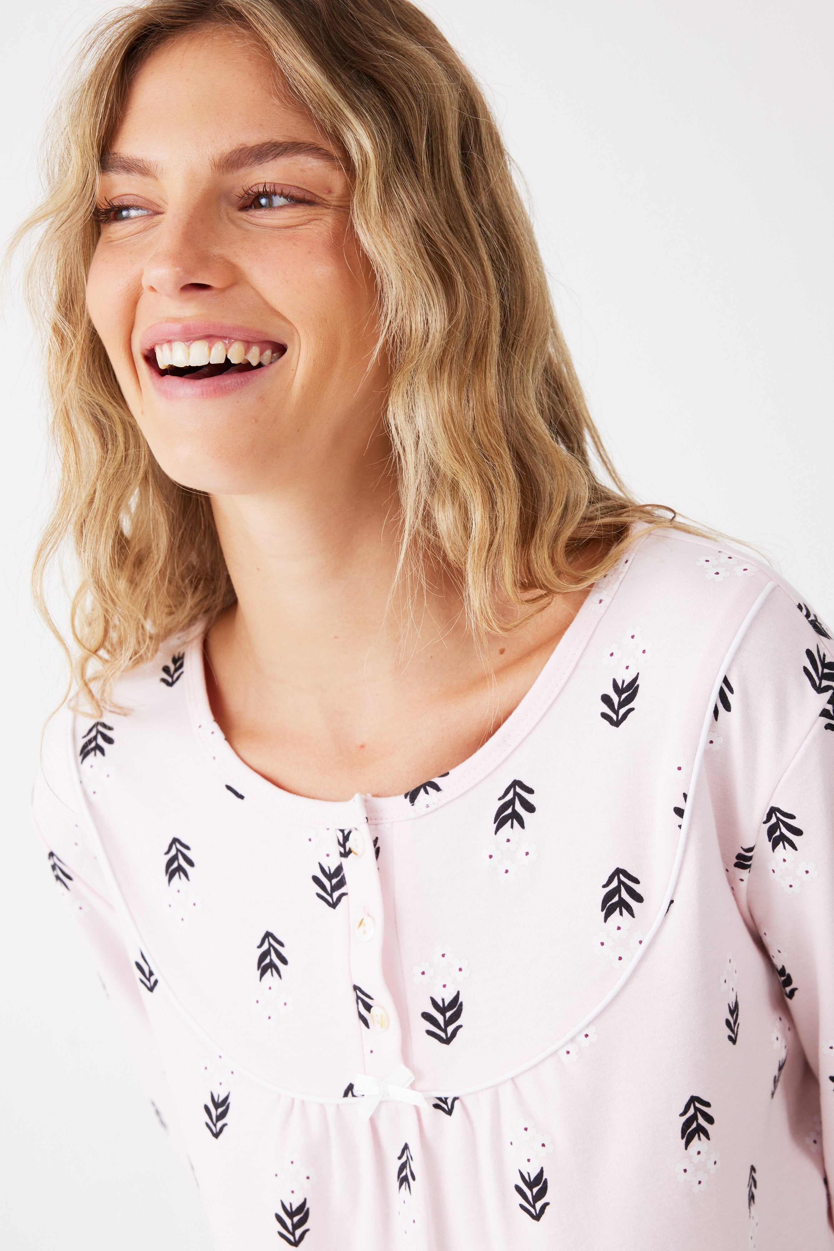 כותונת פרחים כותנה