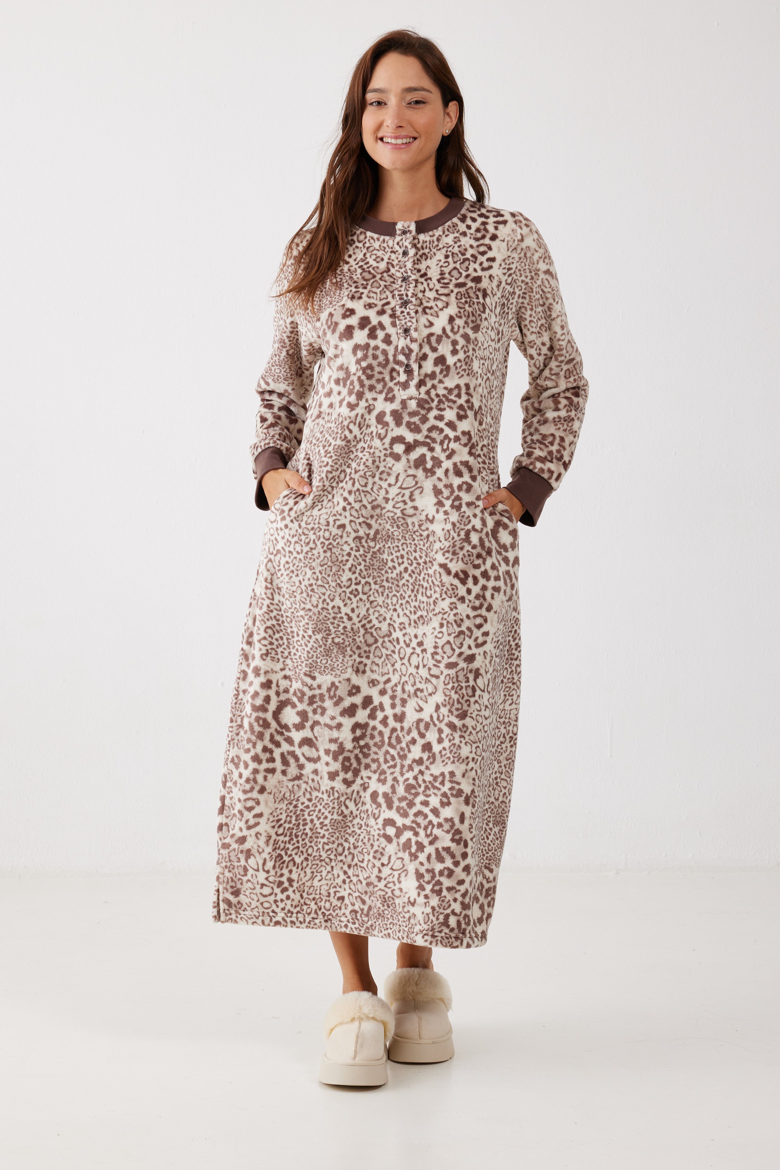 כותונת מנומרת פלאפי