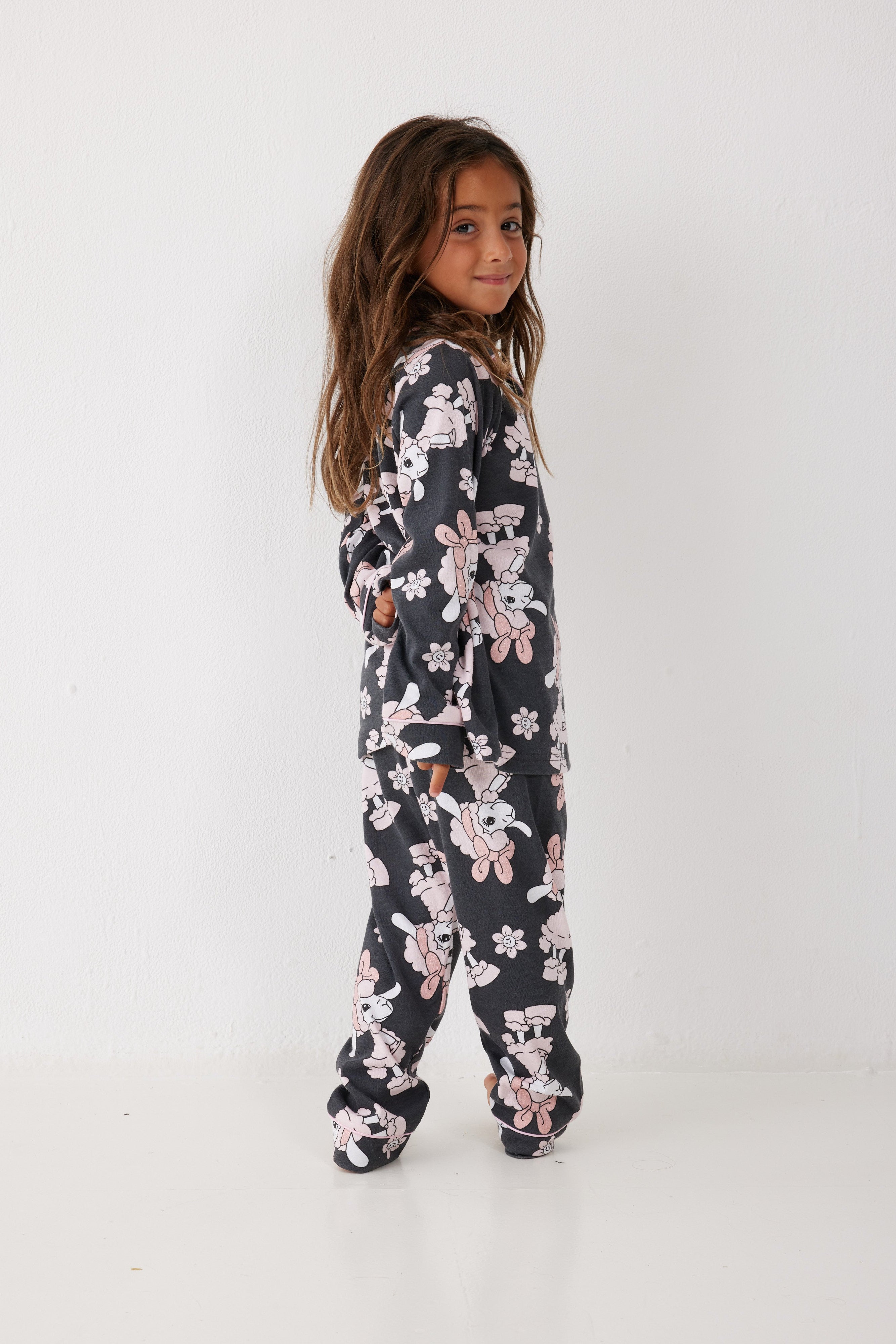 פיג'מה ילדים פיפה מכופתרת