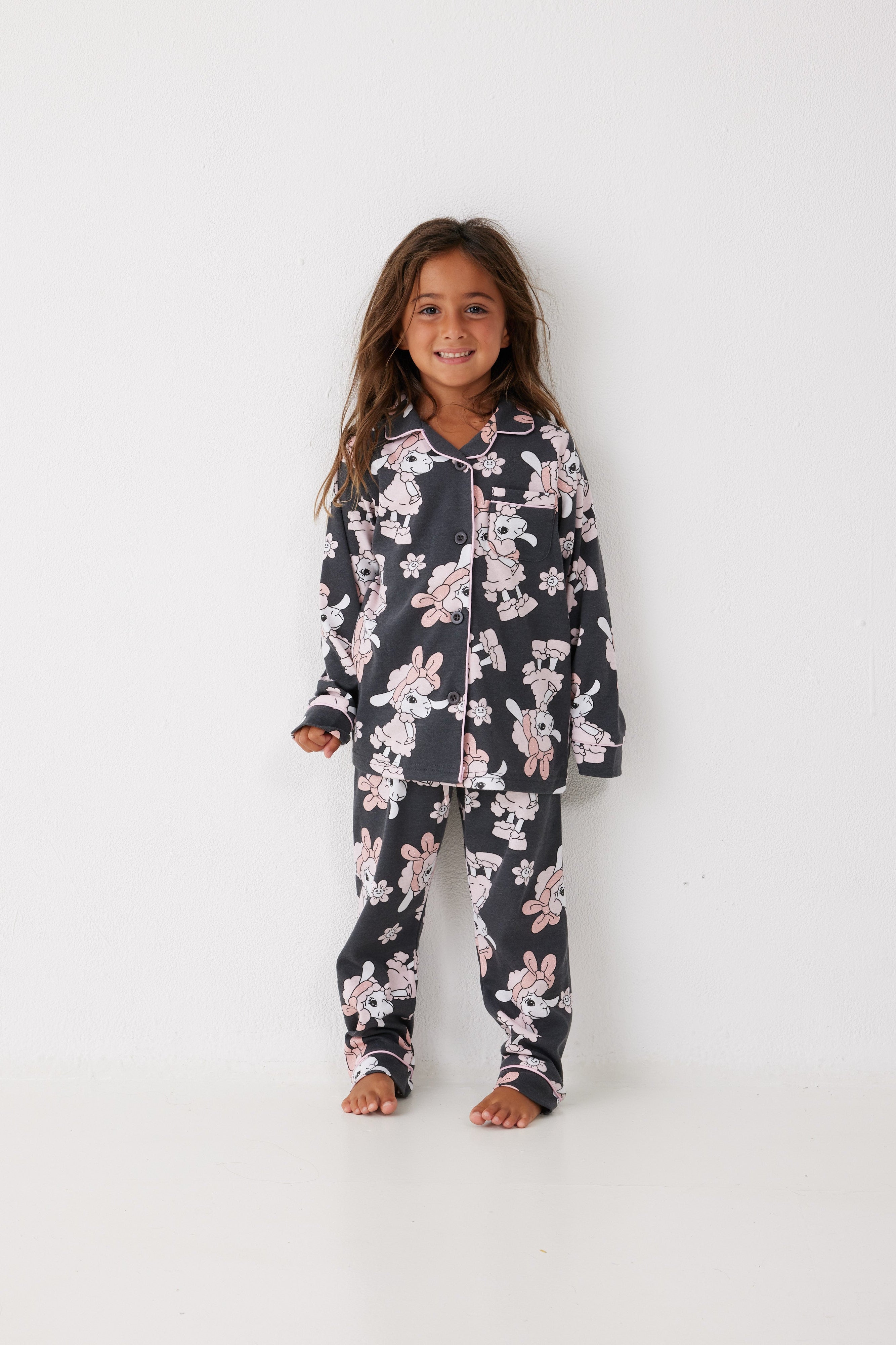 פיג'מה ילדים פיפה מכופתרת