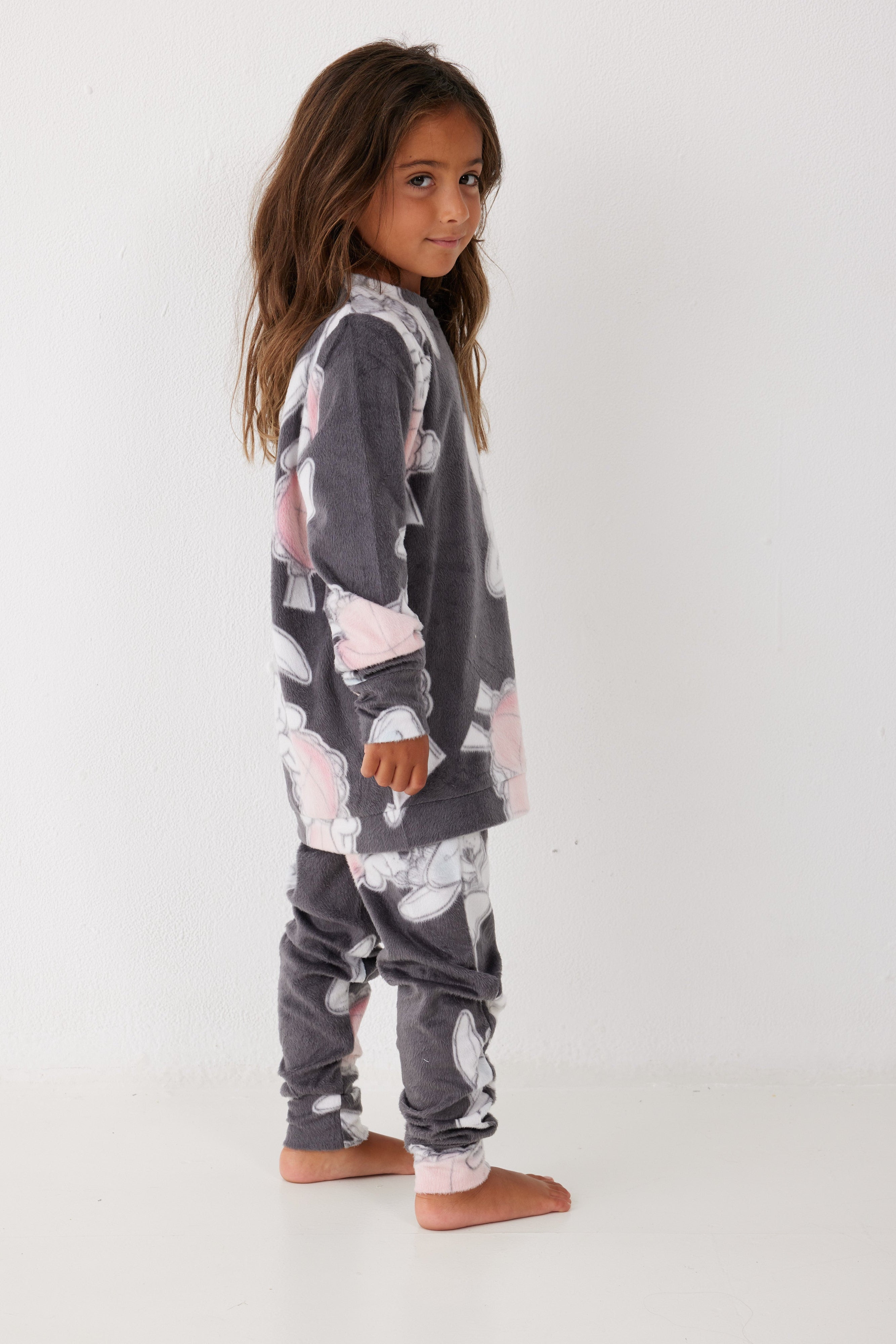 פיג'מת ילדים פיפה מינק