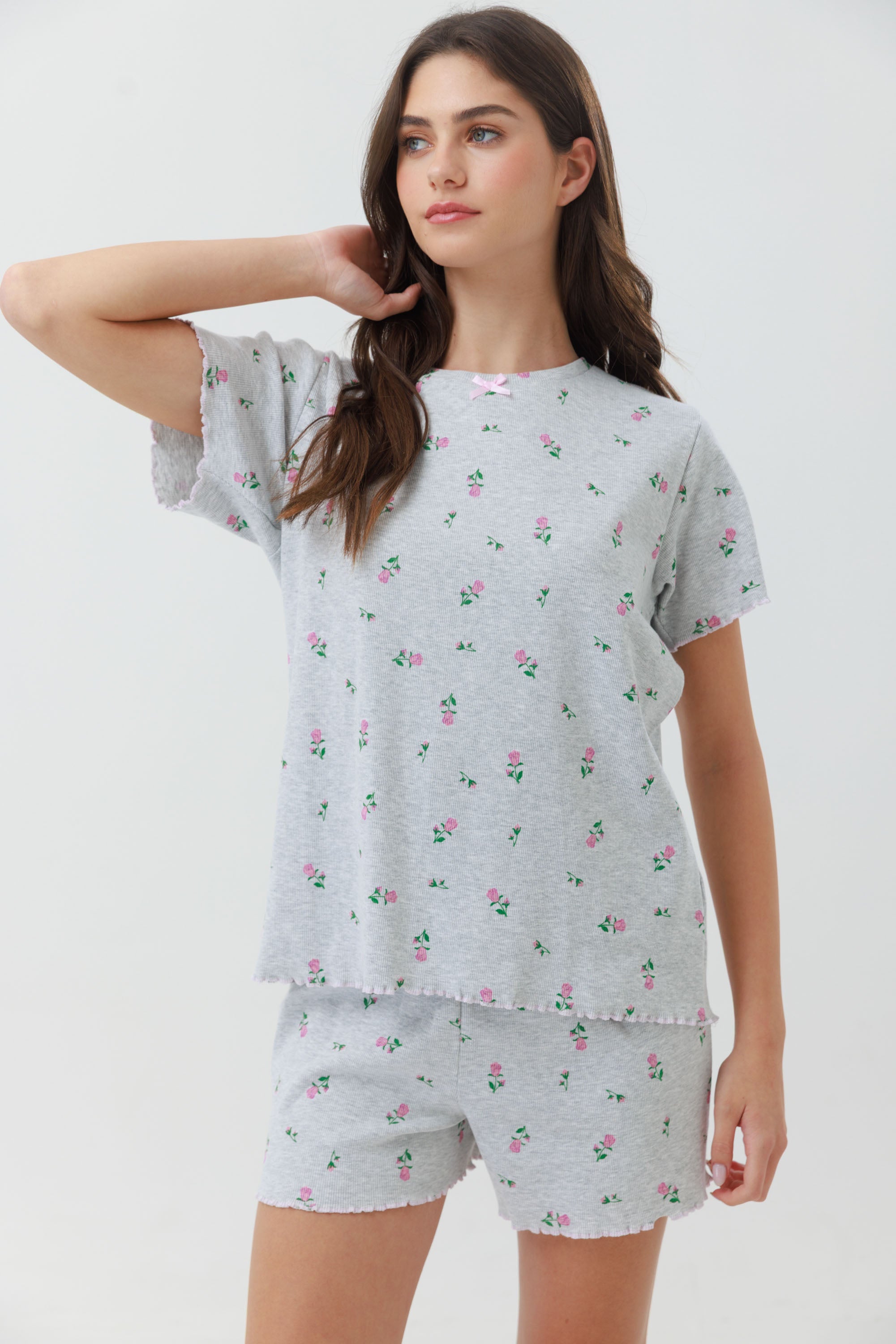 פיג'מה קצרה ריב