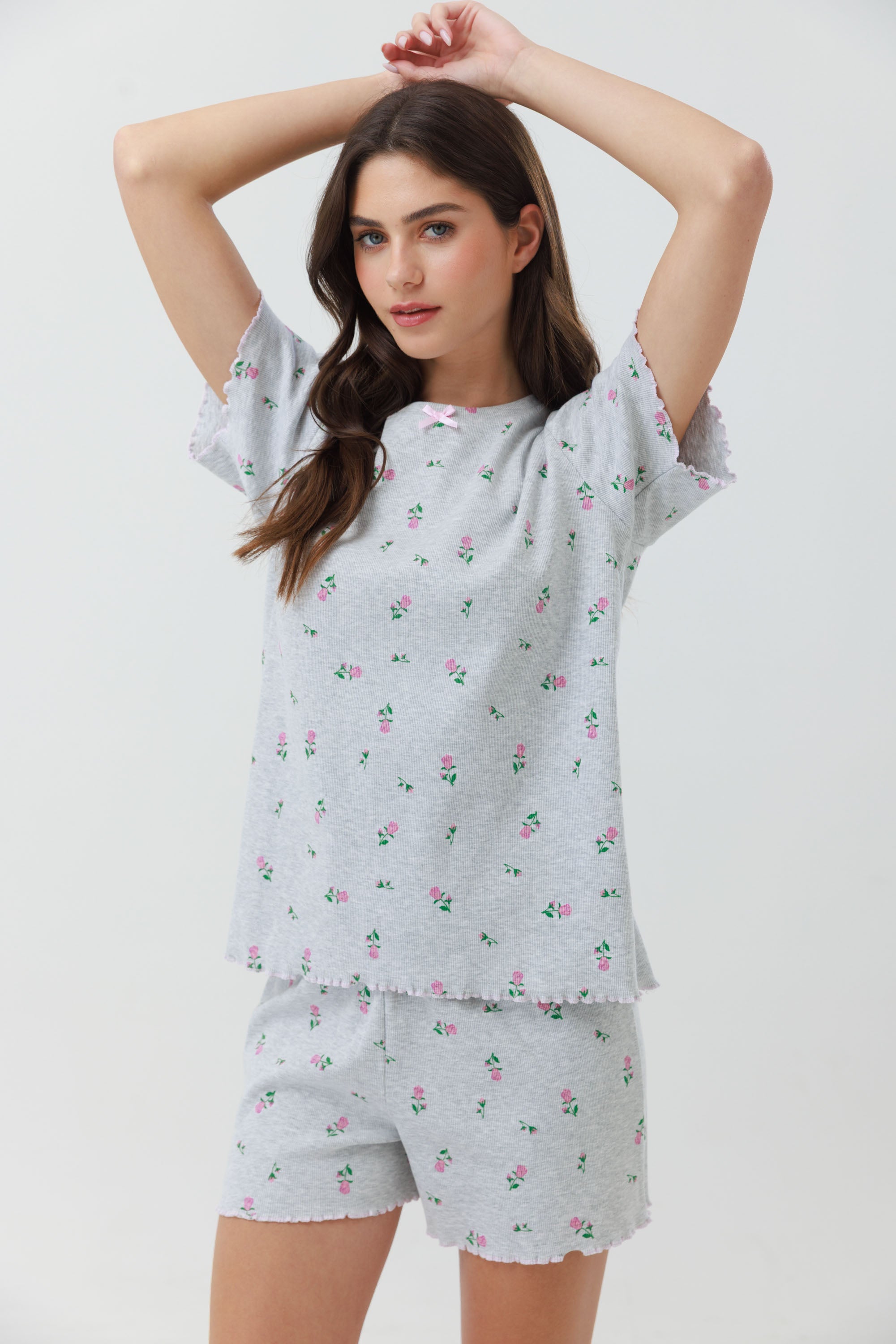 פיג'מה קצרה ריב