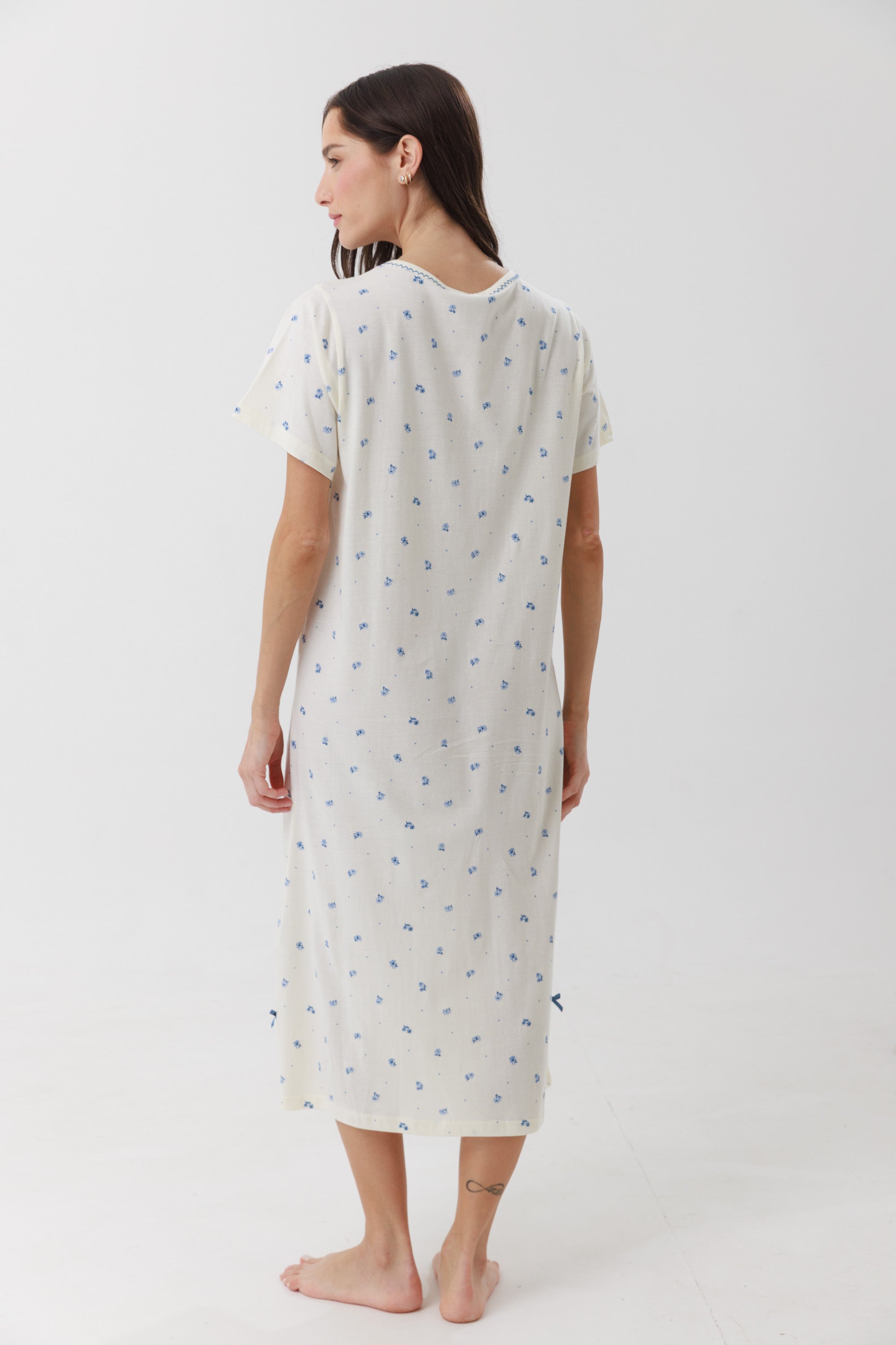 כותנת קיץ חצי שרוול 100% כותנה