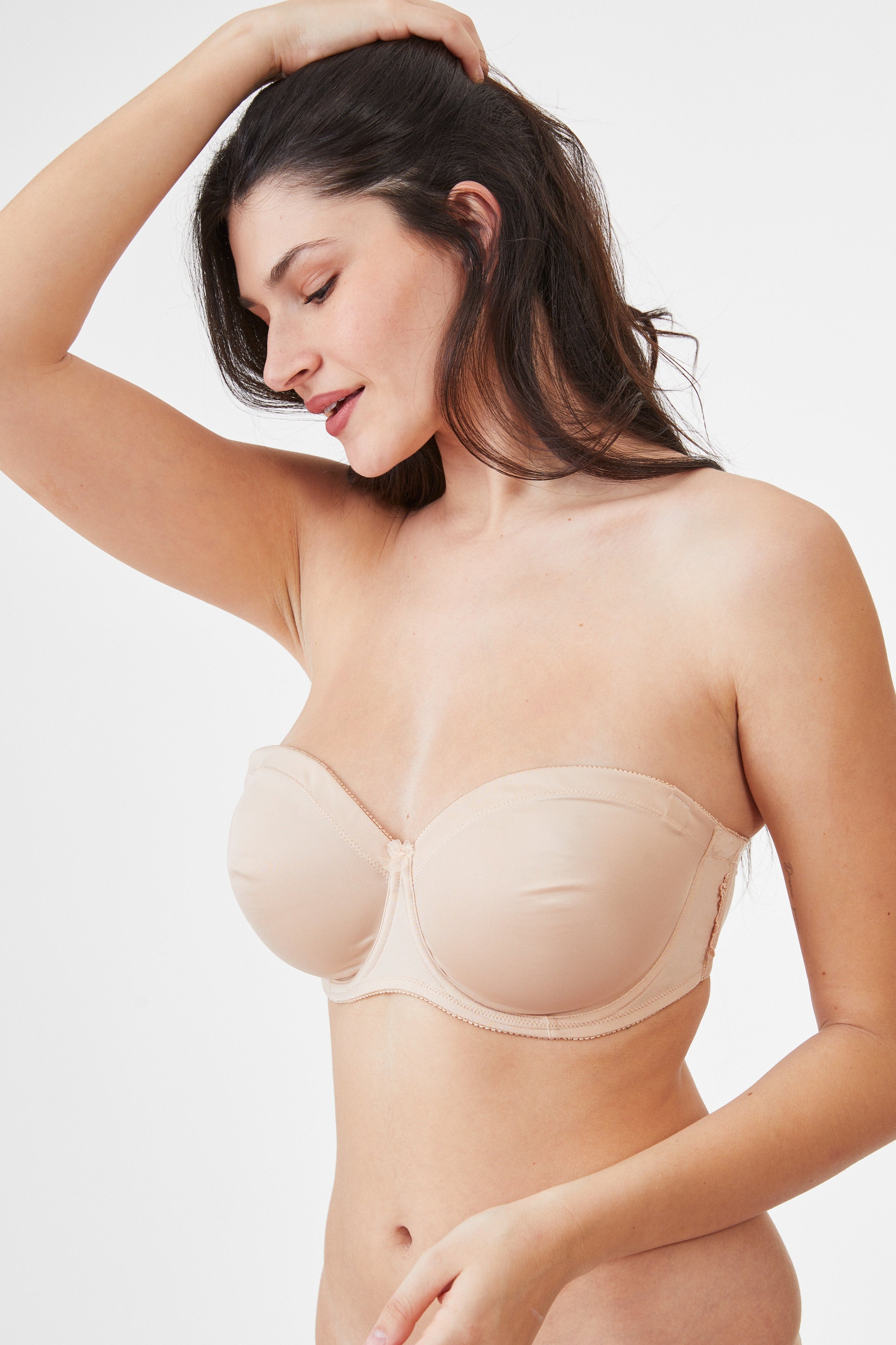 חזיית סטרפלס ללא ריפוד דומיניק