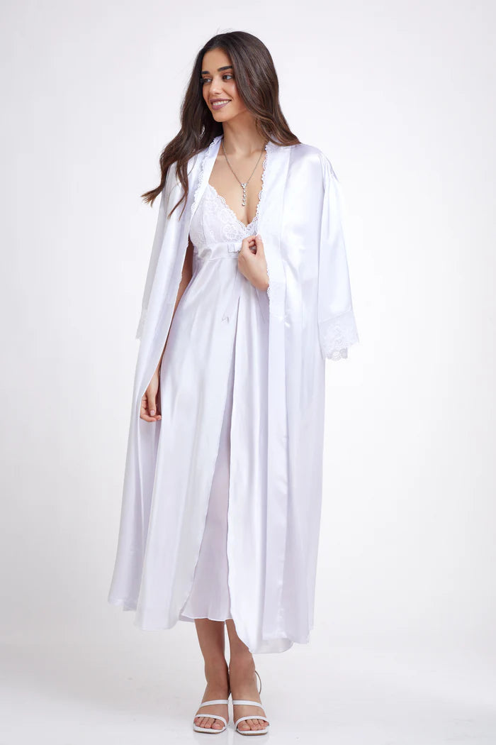 סט כלה מקסי 2 חלקים