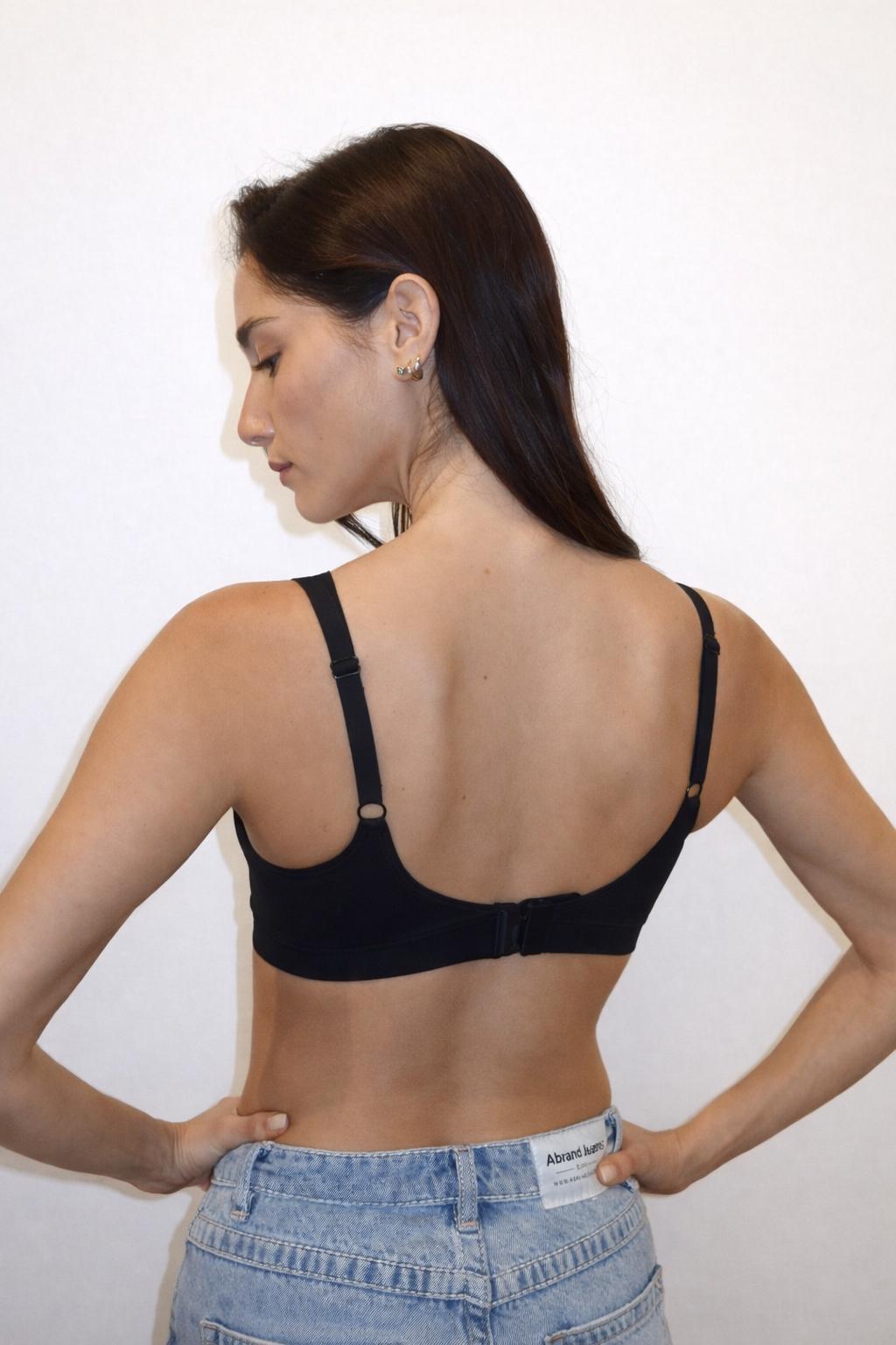 Ella Comfort Bra חזייה ללא ברזל - שחור