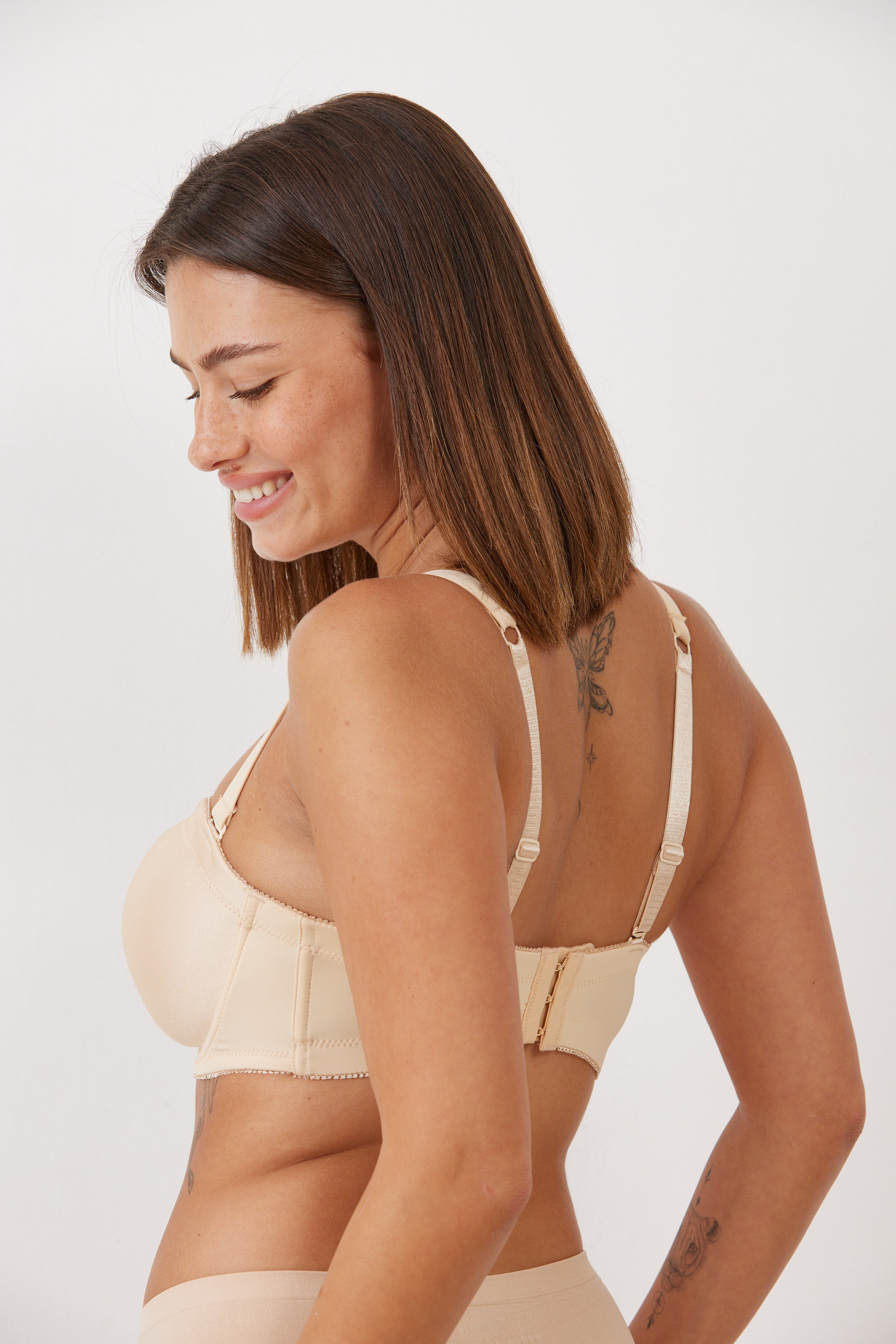 חזיית סטרפלס מידות גדולות