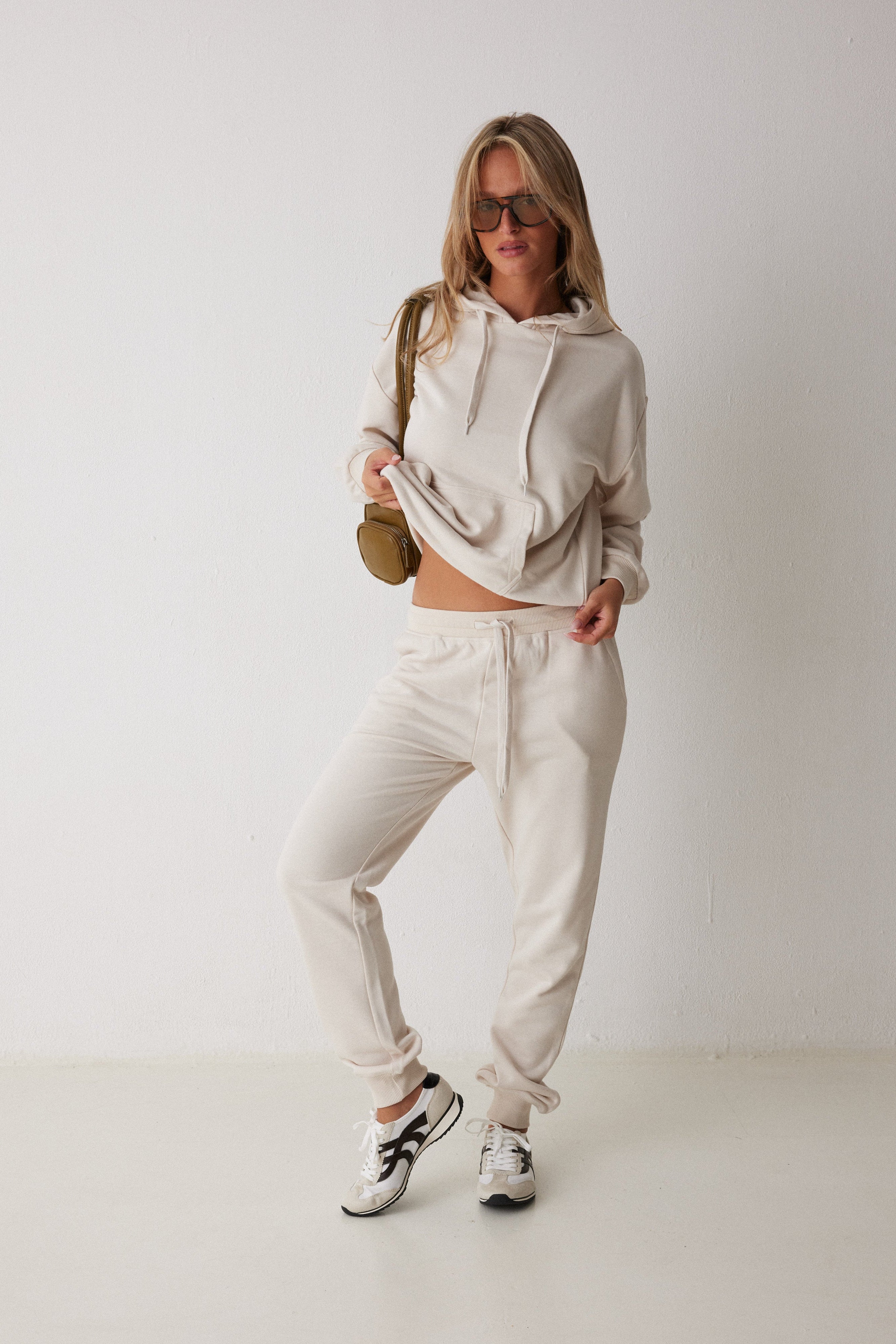 סט חליפת פנאי קפוצ'ון פרנץ' טרי