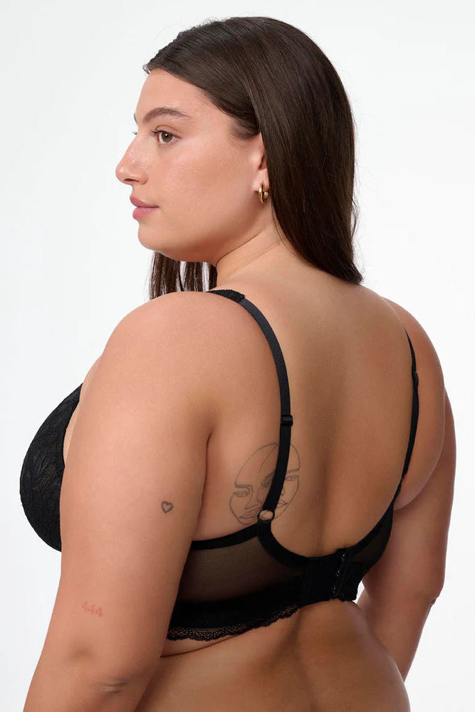 ברלט תחרה בשילוב רשת D+