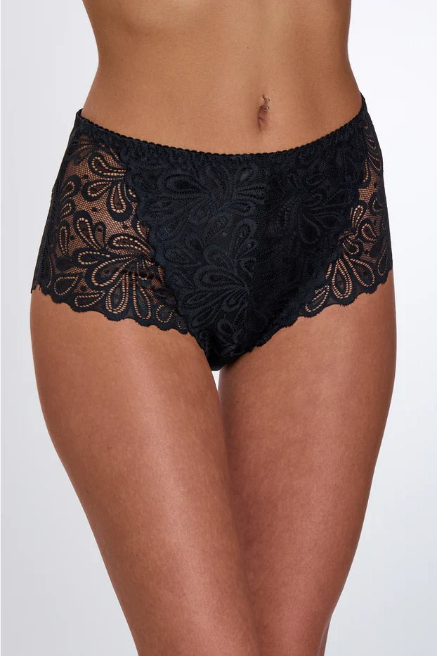 Lace Maxi תחתון מקסי בשילוב תחרה