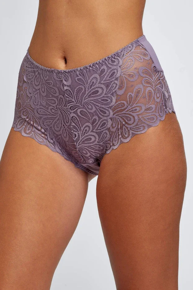 Lace Maxi תחתון מקסי בשילוב תחרה