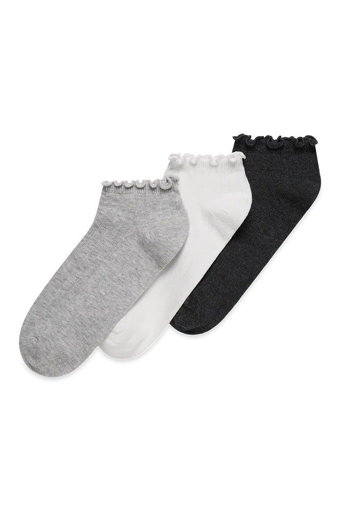 מארז 3 זוגות קרסוליות וסיומת תלתל