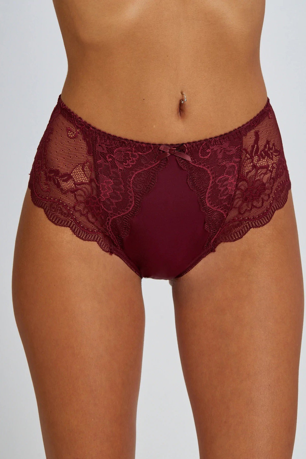 תחתון מקסי בשילוב תחרה