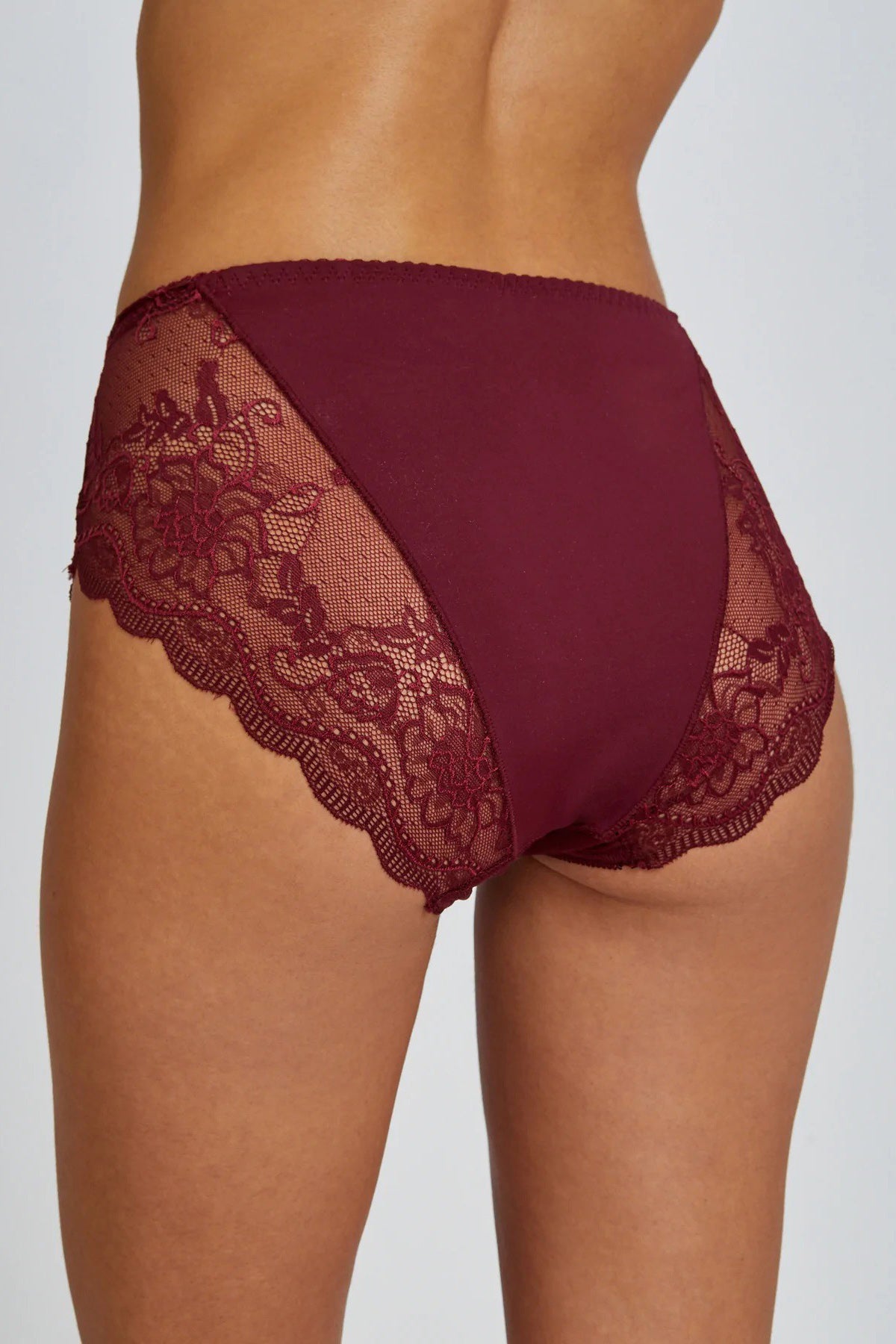 תחתון מקסי בשילוב תחרה