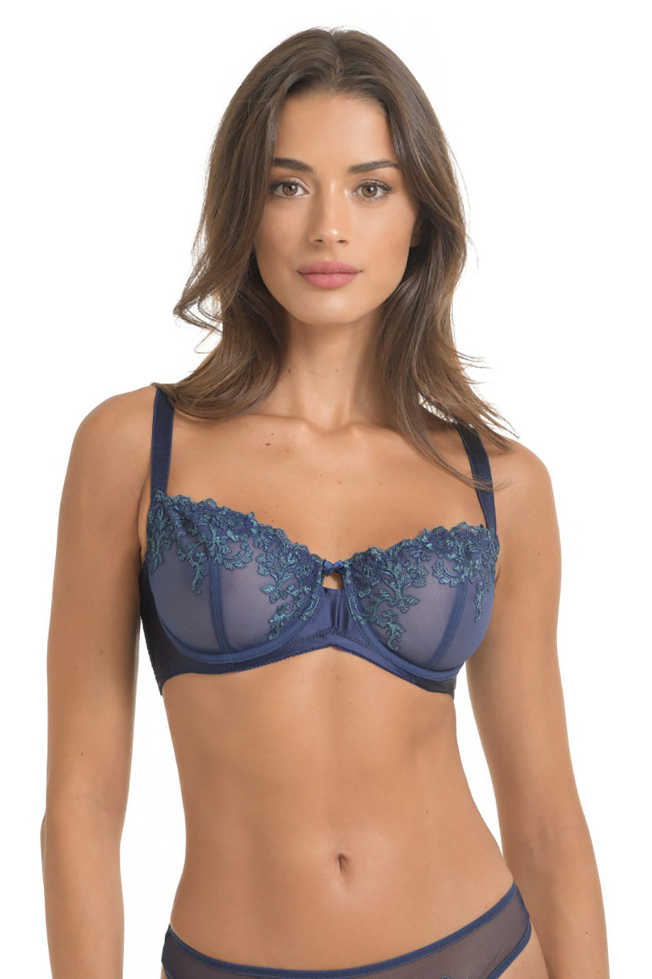 חזייה חצי קאפ תחרה