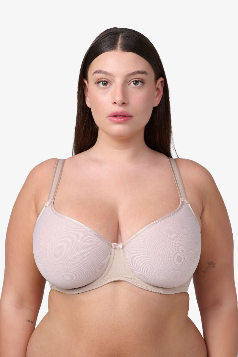 חזיית מינימייזר ספייסר חלקה למידות גדולות