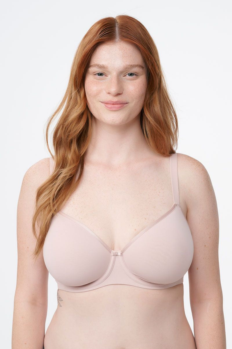 חזייה ללא ריפוד עם ברזלים עד למידות גדולות