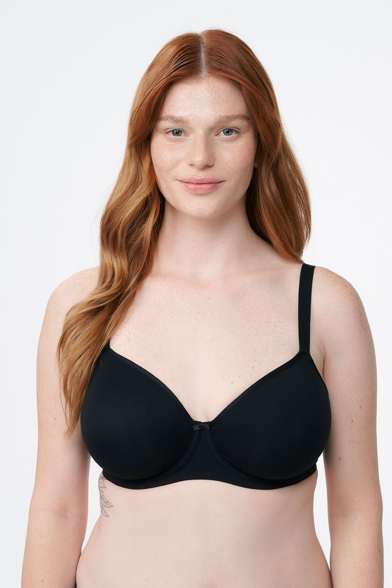 חזייה ללא ריפוד עם ברזלים עד למידות גדולות