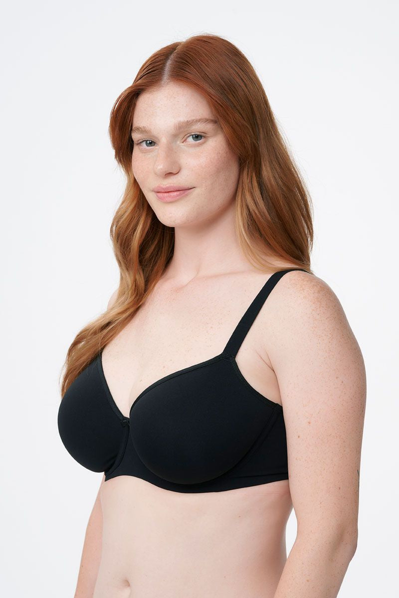 חזייה ללא ריפוד עם ברזלים עד למידות גדולות