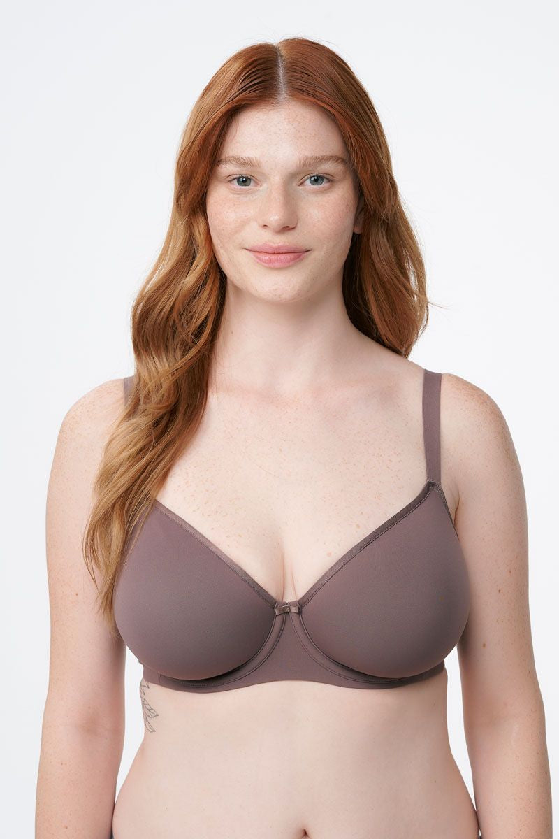 חזייה ללא ריפוד עם ברזלים עד למידות גדולות