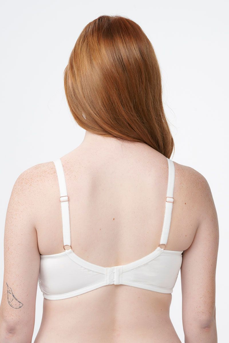 חזיית תחרה מרופדת במראה סטרפלס עם ברזלים נסתרים