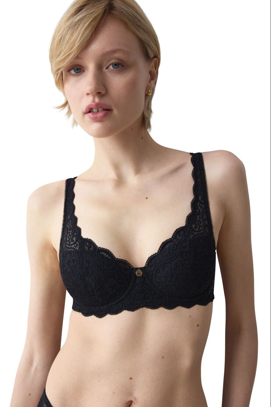 Amourette WHP - חזיית תחרה ריפוד קל צבע שחור