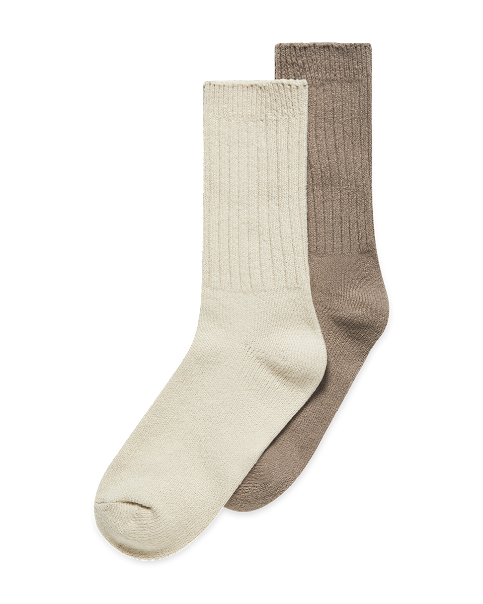 מארז 2 זוגות גרבי חורף עבות