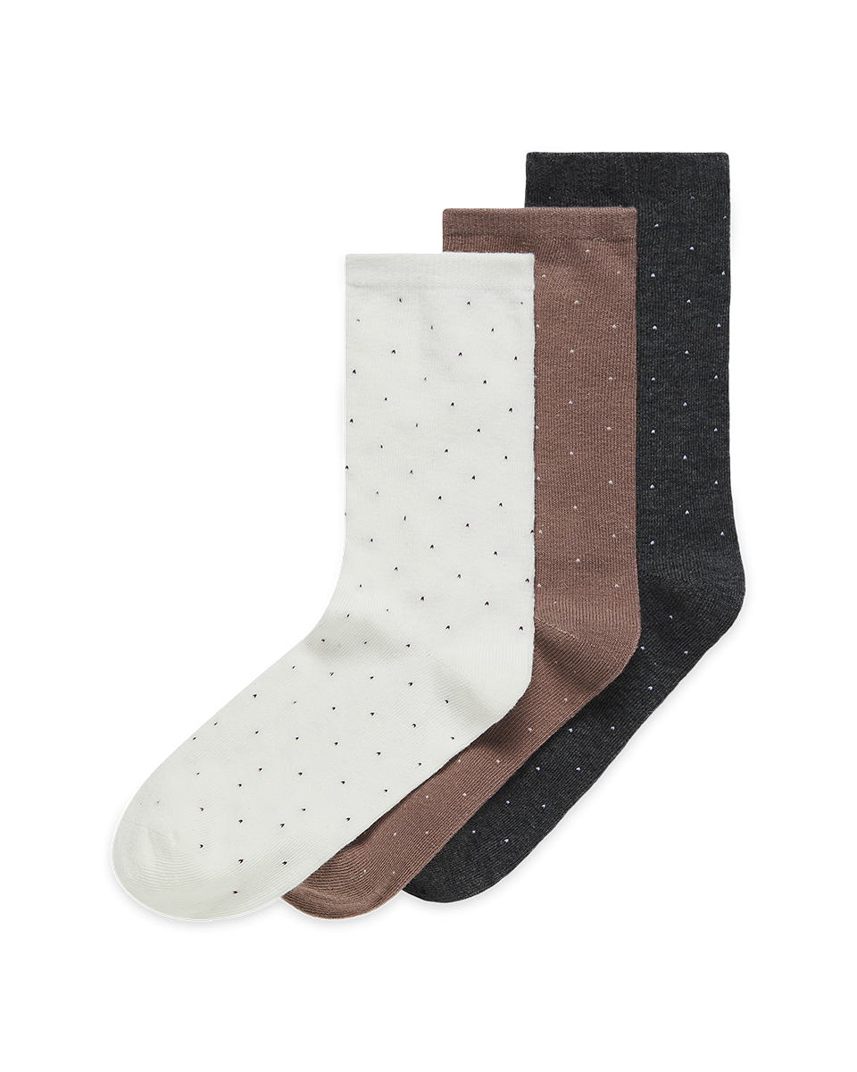 3 זוגות גרביים באורך קלאסי