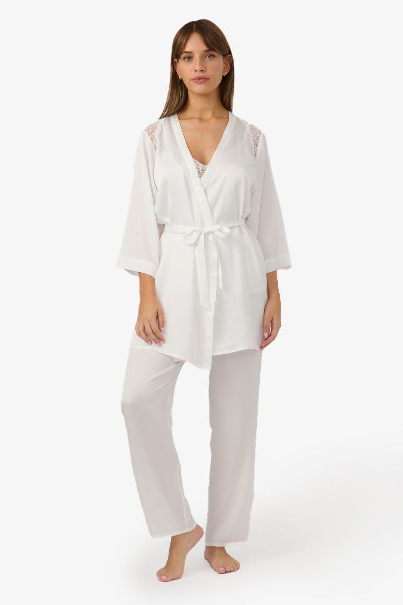 סט התארגנות לכלה 3 חלקים סאטן