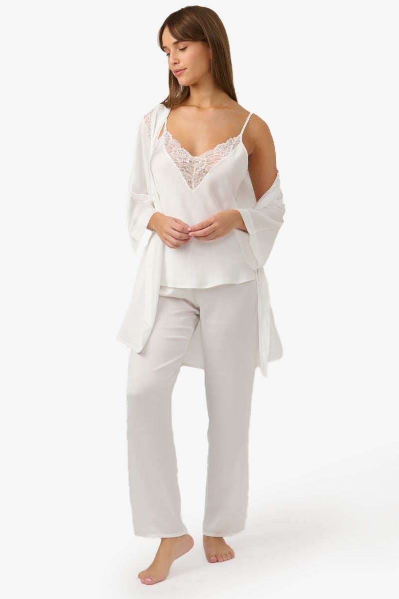 סט התארגנות לכלה 3 חלקים סאטן