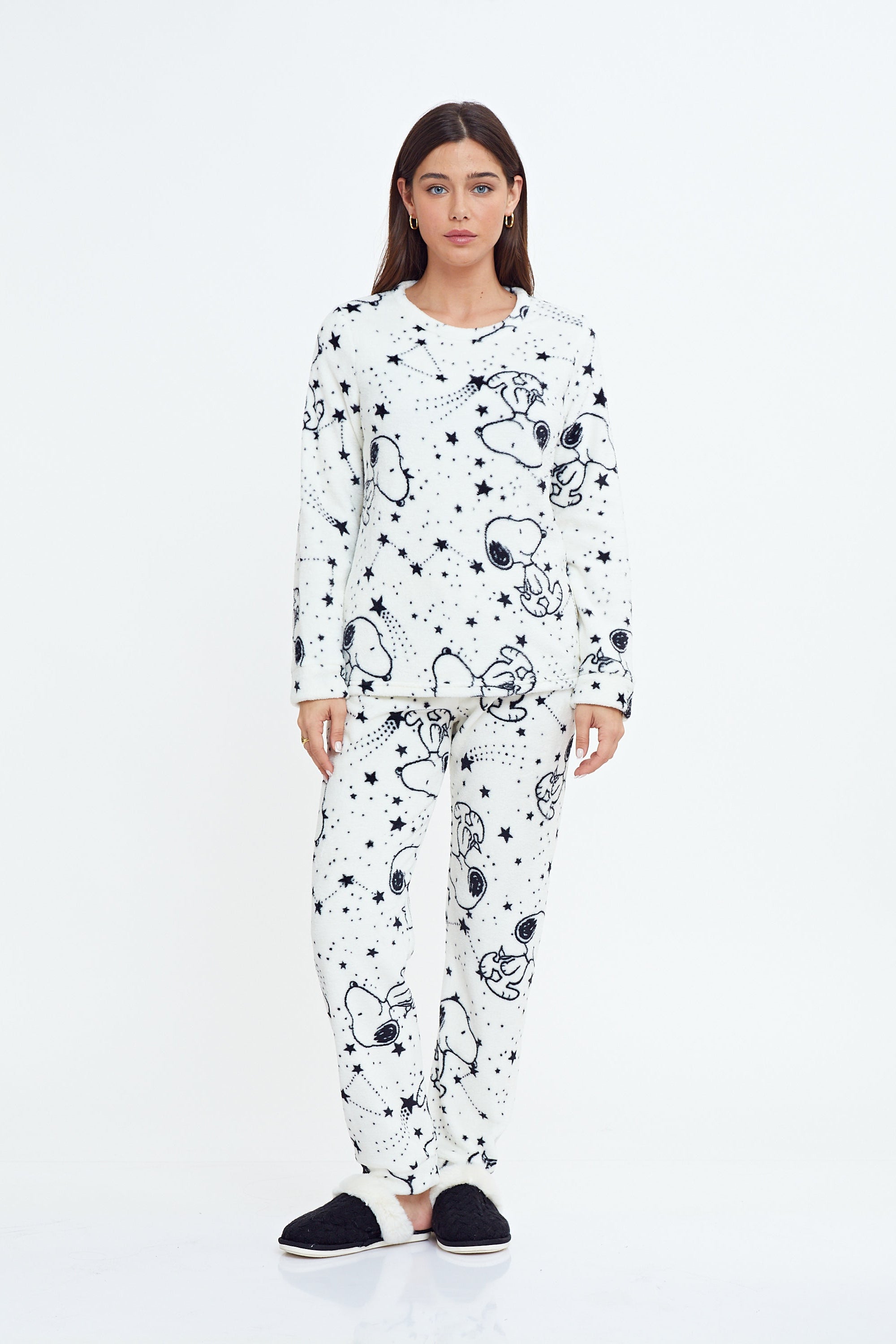 פיג`מה סנופי כוכבים פלאפי