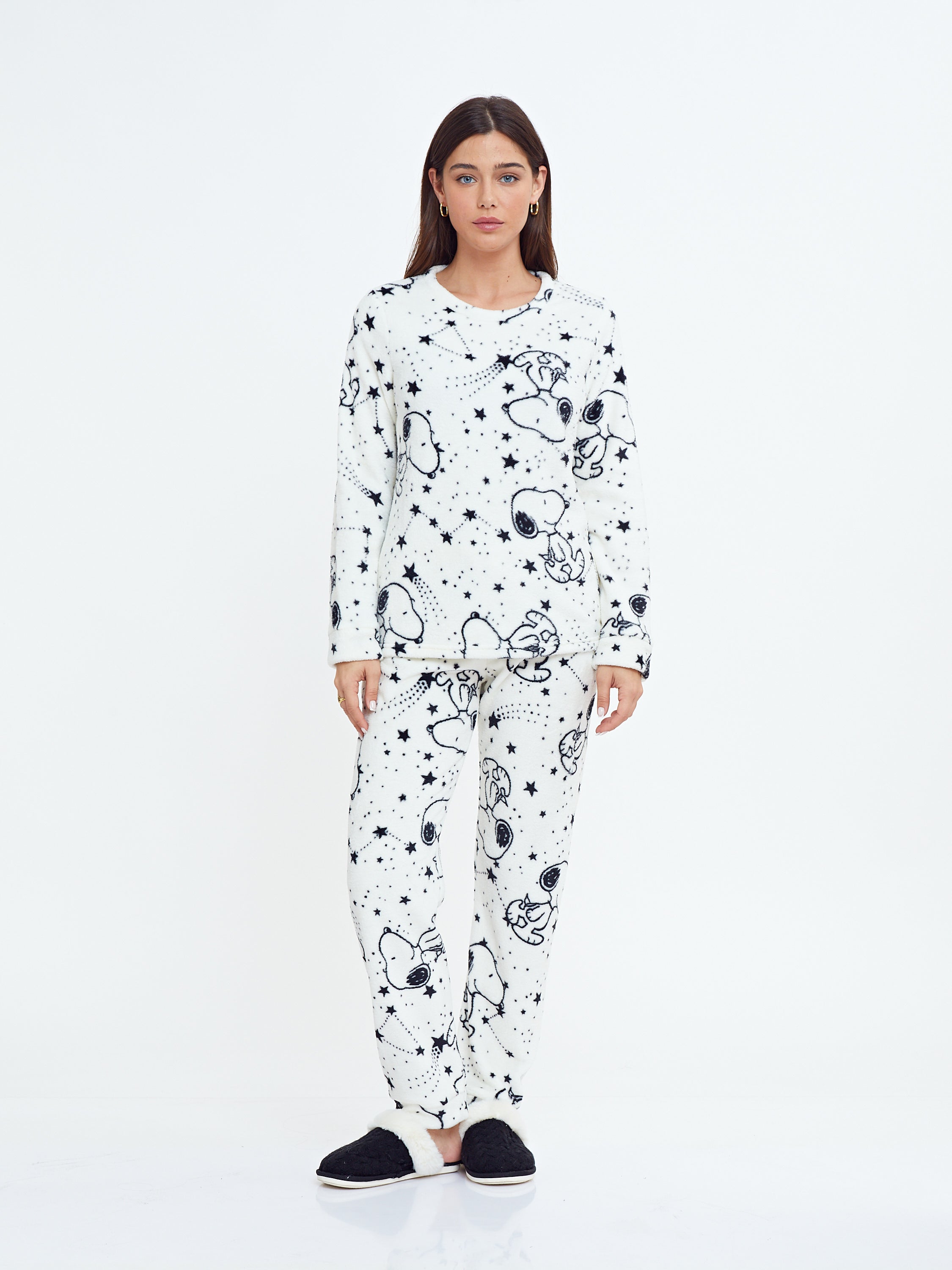 פיג`מה סנופי כוכבים פלאפי