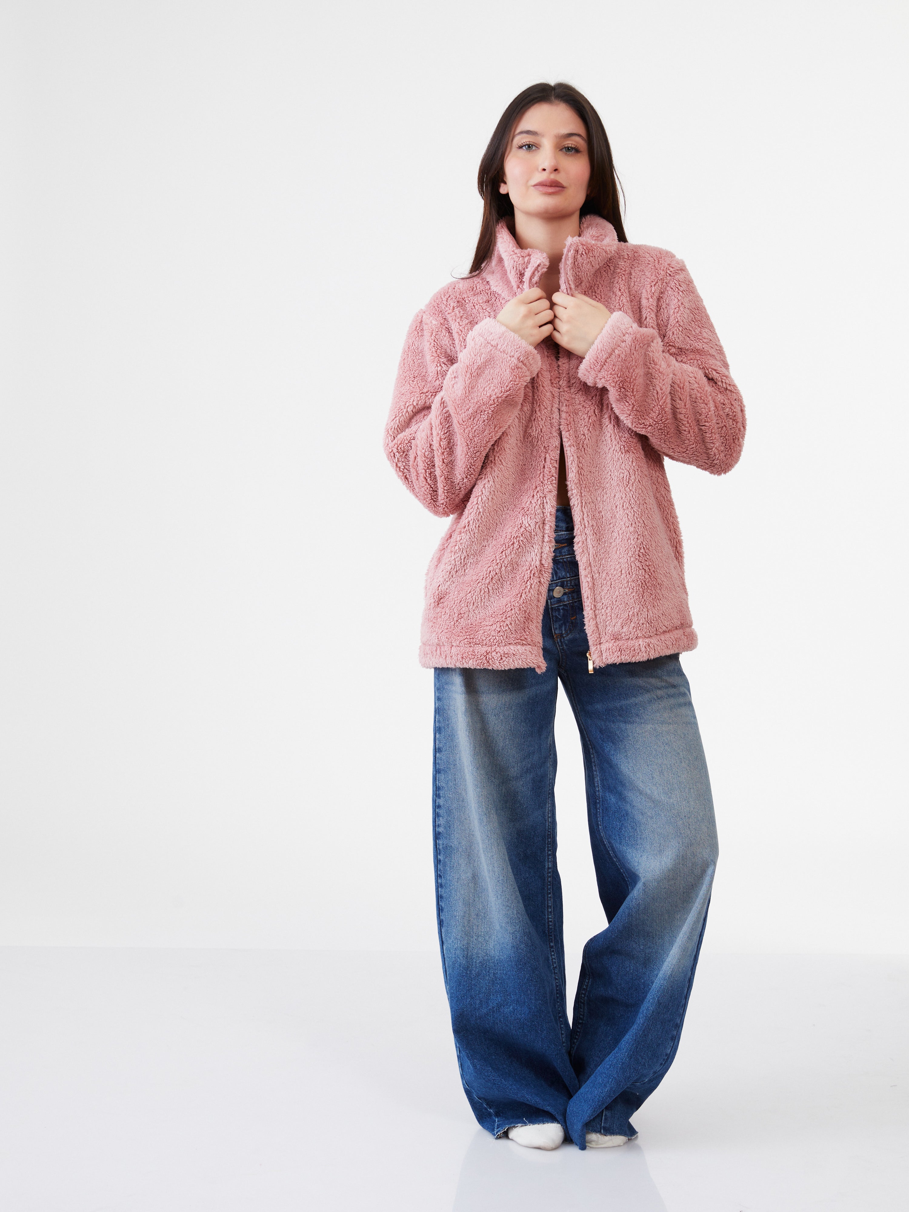 עליונית פלאפי קלאסית עם רוכסן