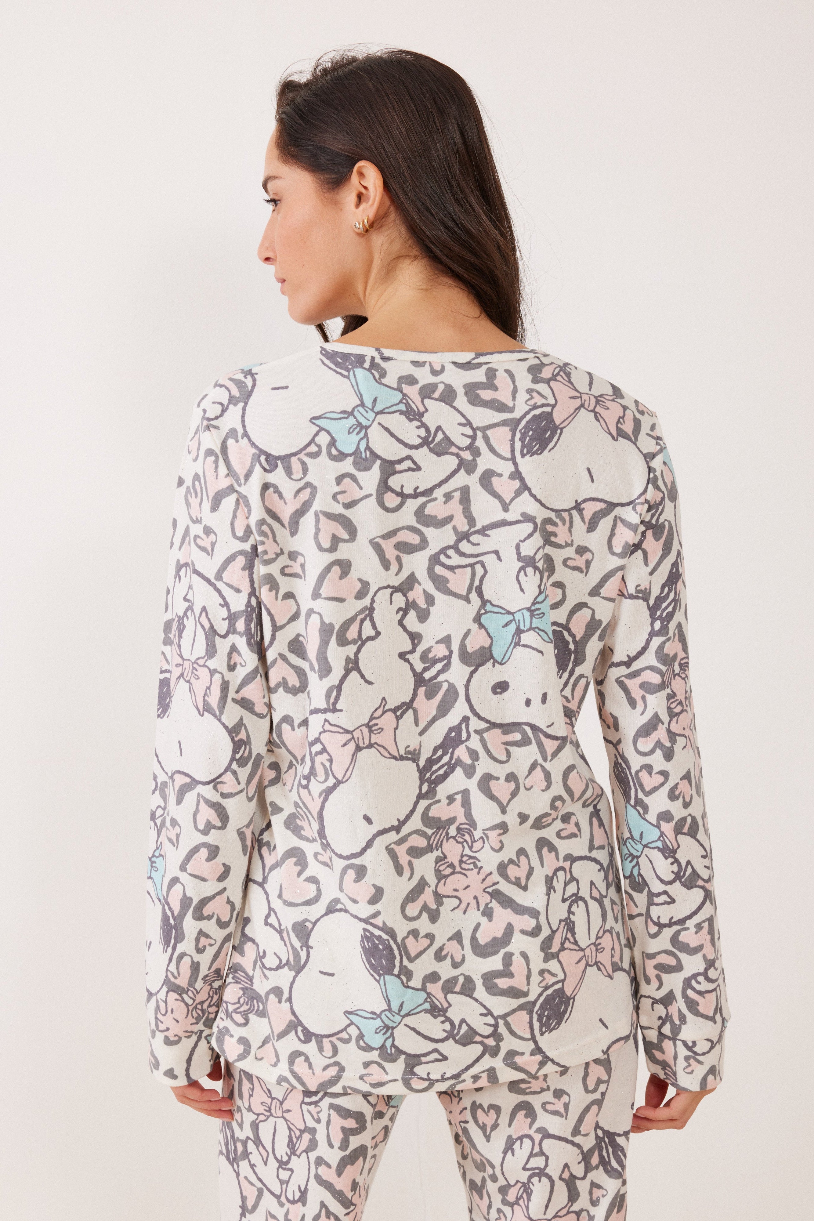 פיג'מת סנופי אינטרלוק